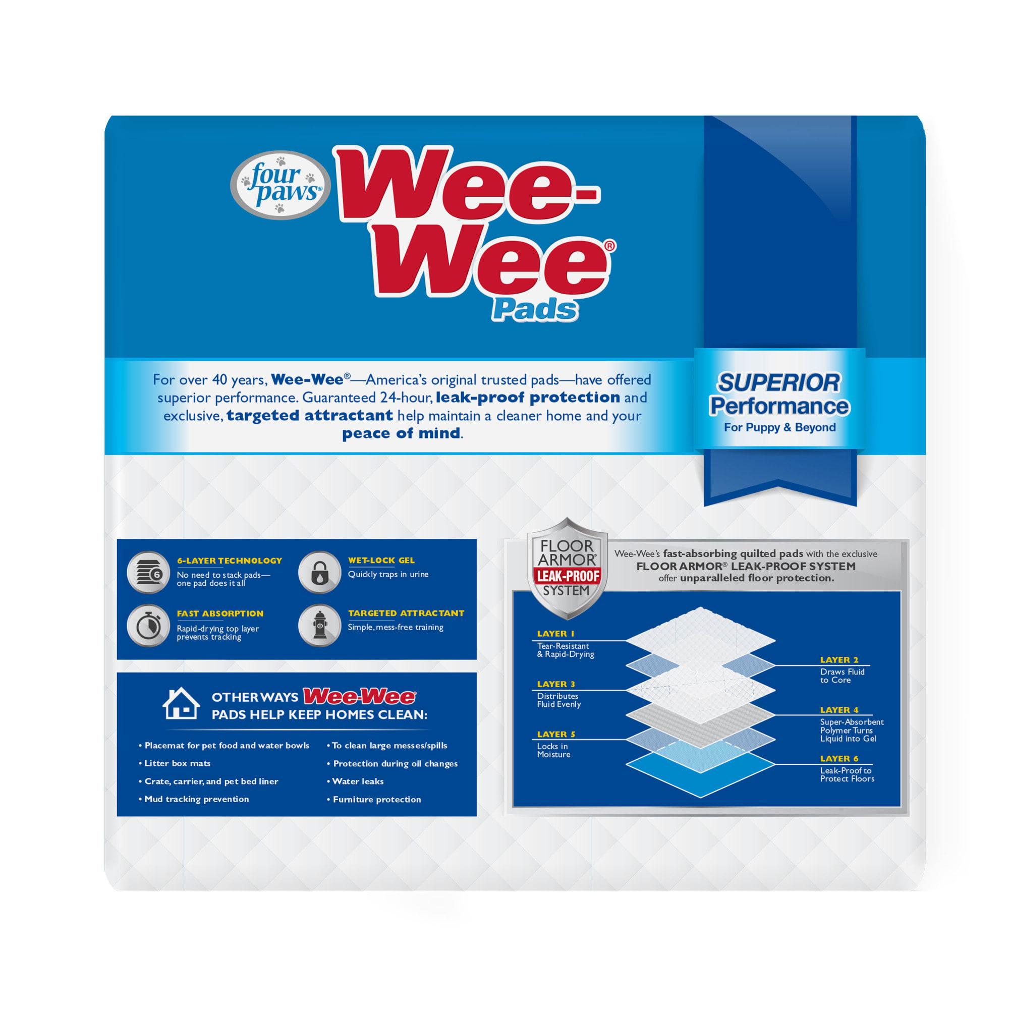 Four paws wee wee pads 150 hotsell