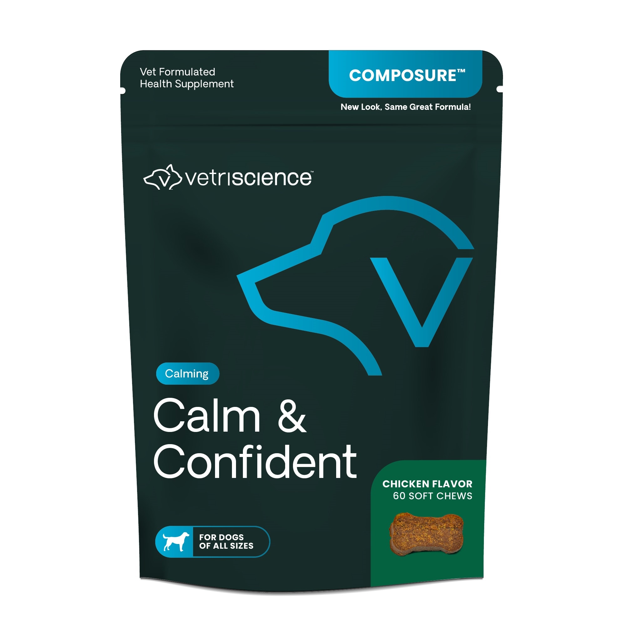 VetriScience Composure Dog Calming Chews Count of 60 Petco