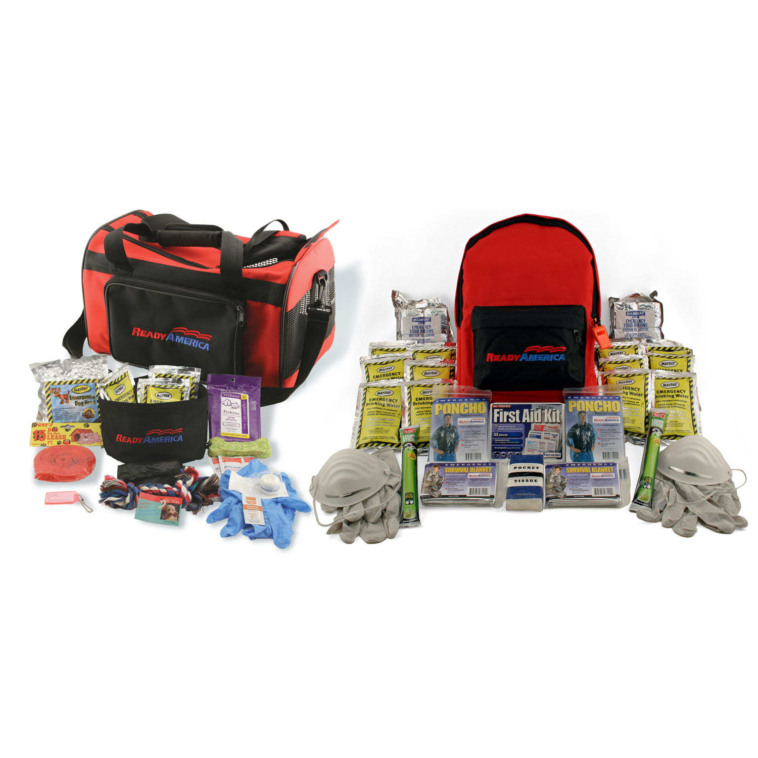 Ready America 2-Person 3-Day Emergency Kit With Backpack 70280 The Home  Depot