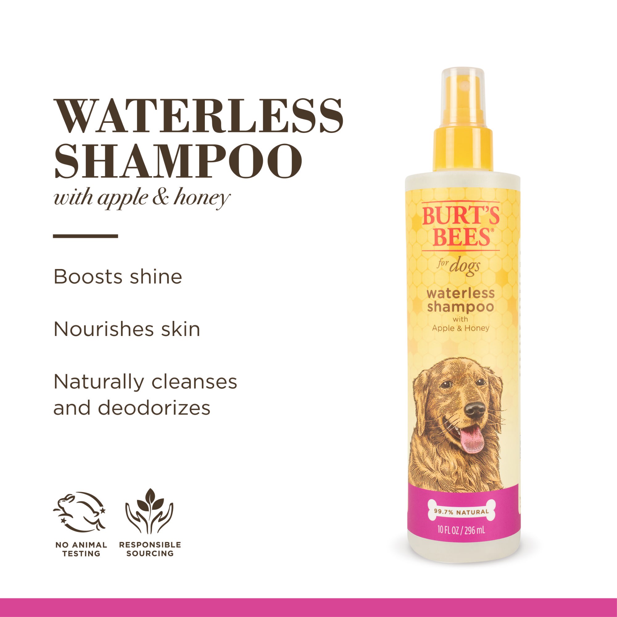 Waterless dog deals shampoo petco