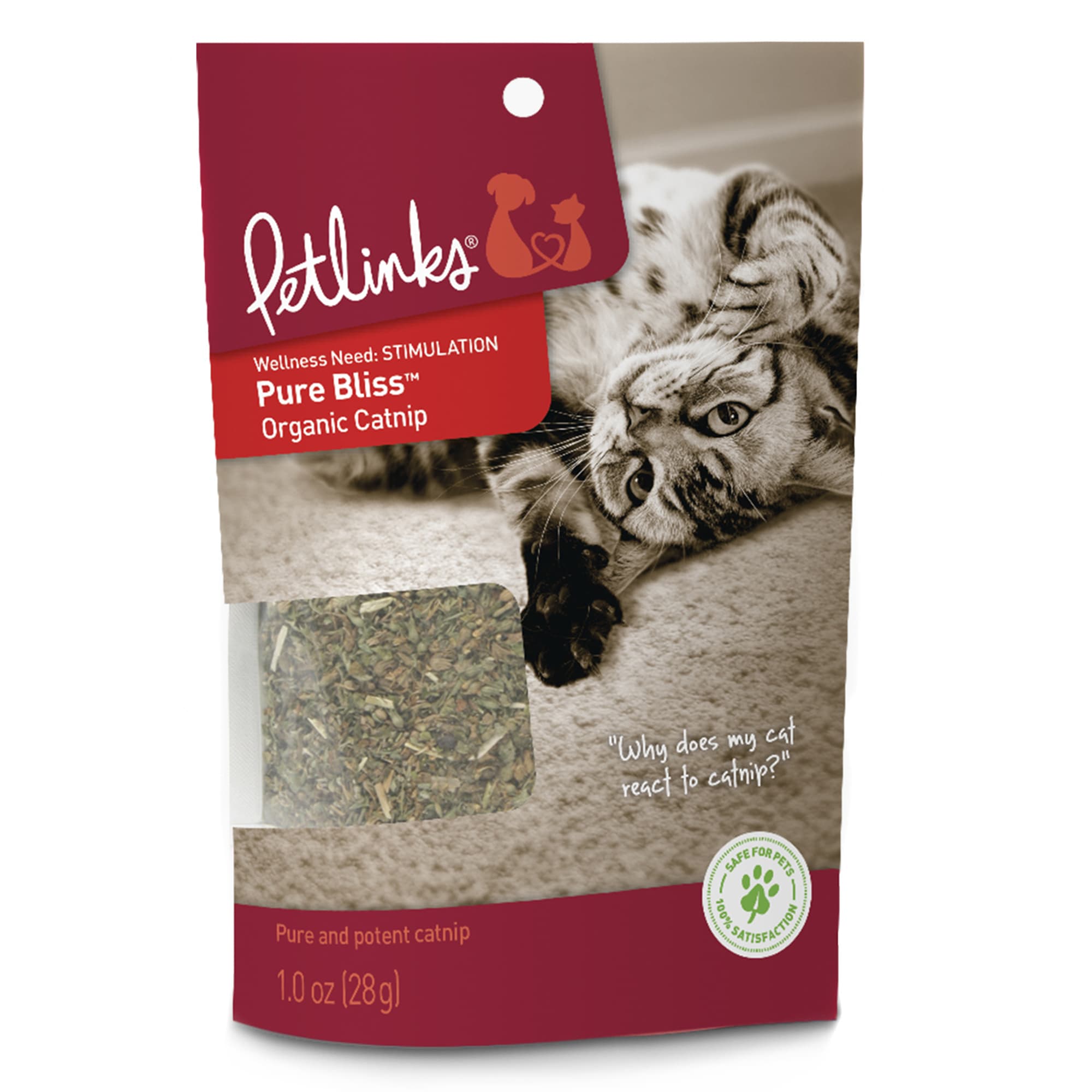 UPC 786306493431 product image for Petlinks System Pure Bliss Certified Organic Catnip, .085 LB | upcitemdb.com