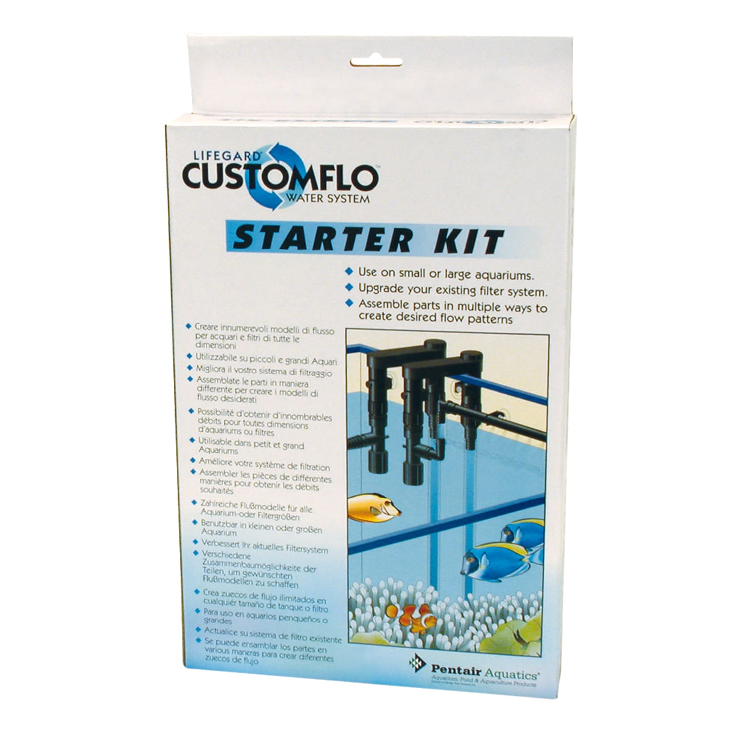 Lifegard Aquatics Customflo Water System Starter Kit, Multi-Color