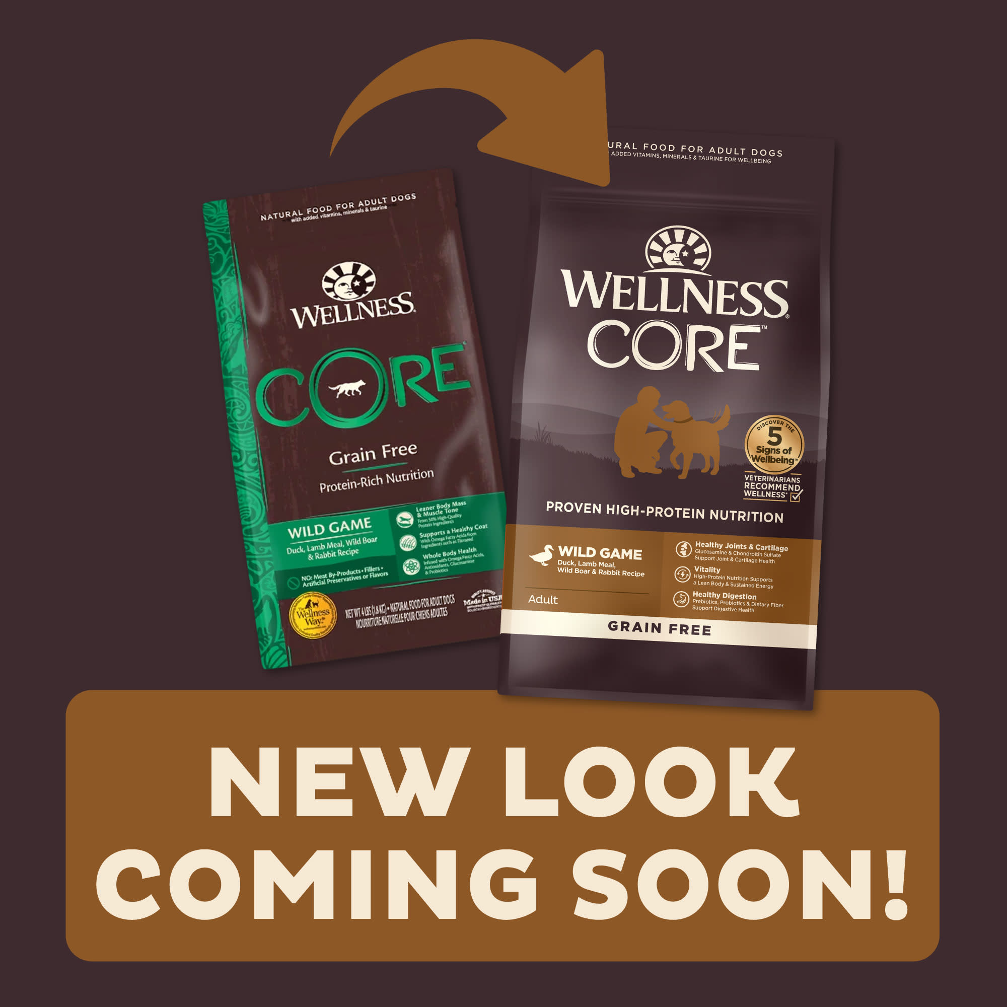 Wellness CORE Natural Grain Free Wild Game Duck Turkey Boar