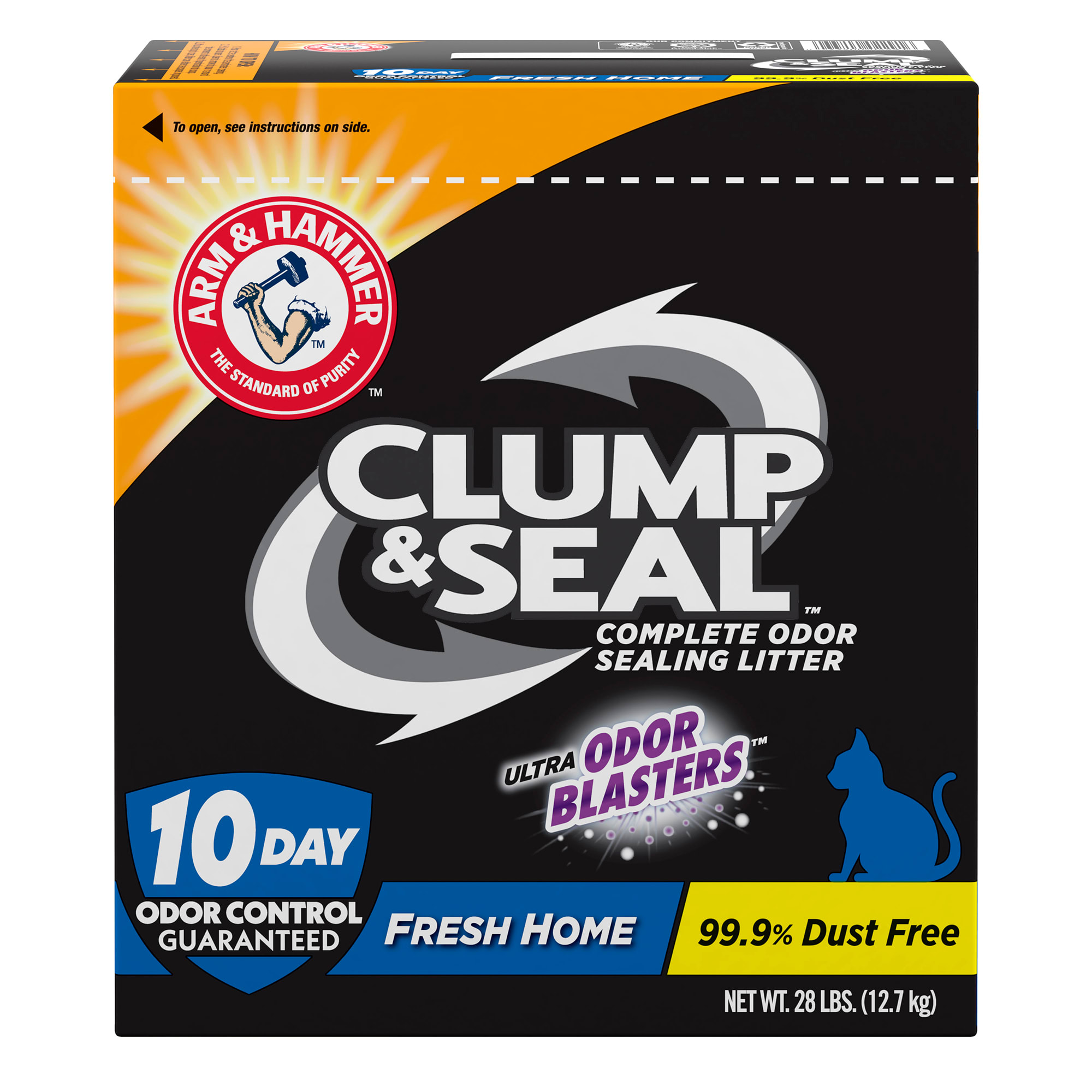 Arm & Hammer Clump & Seal Complete Odor Sealing Cat Litter, 28 lbs. Petco