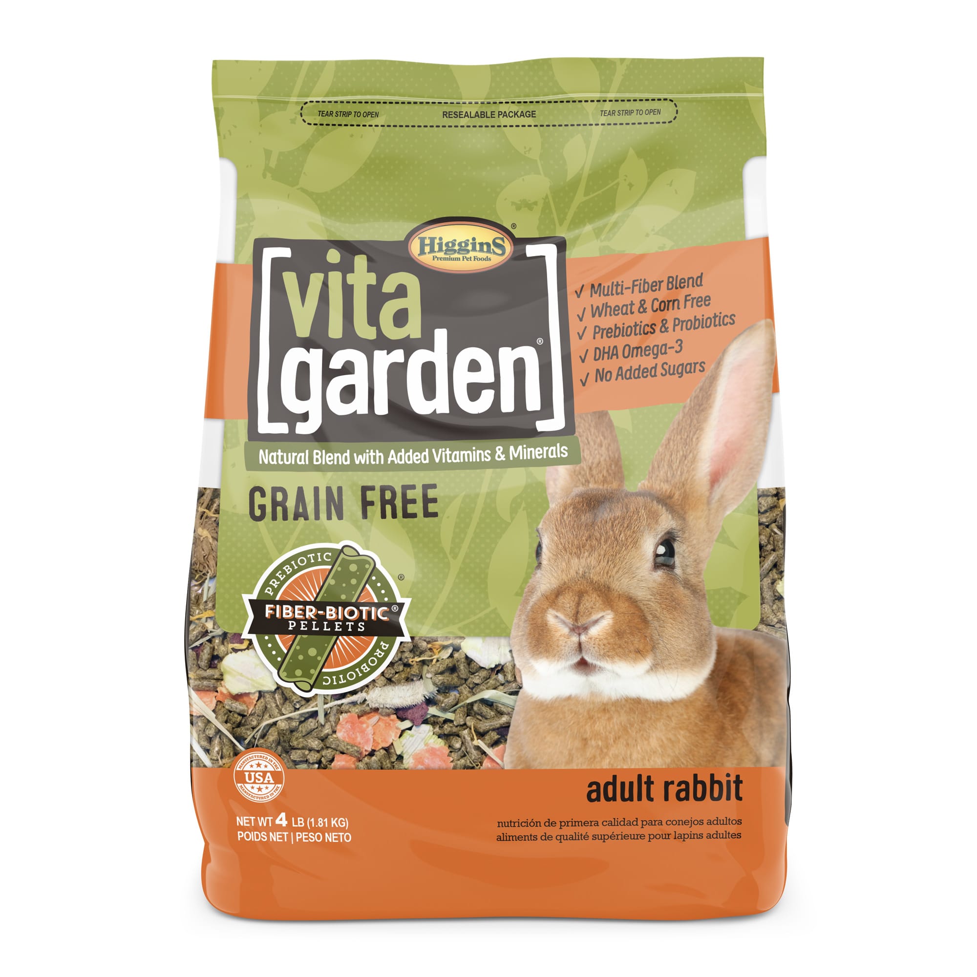 Higgins Vita Garden - Adult Rabbit, 4 lb