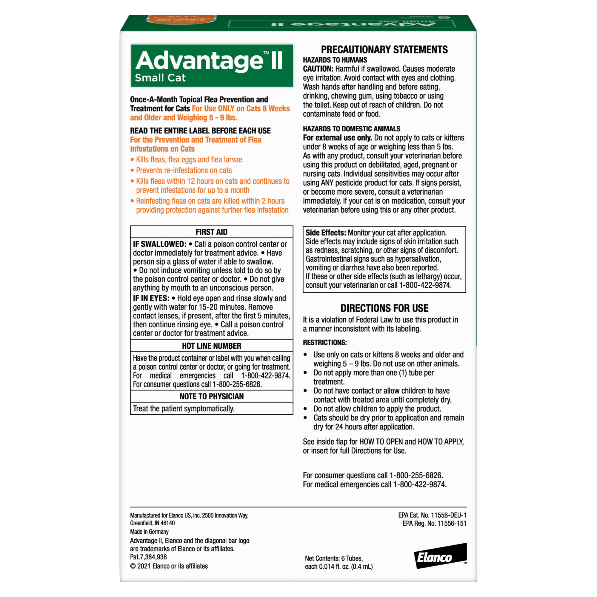 Advantage 2 2024 for cats petco