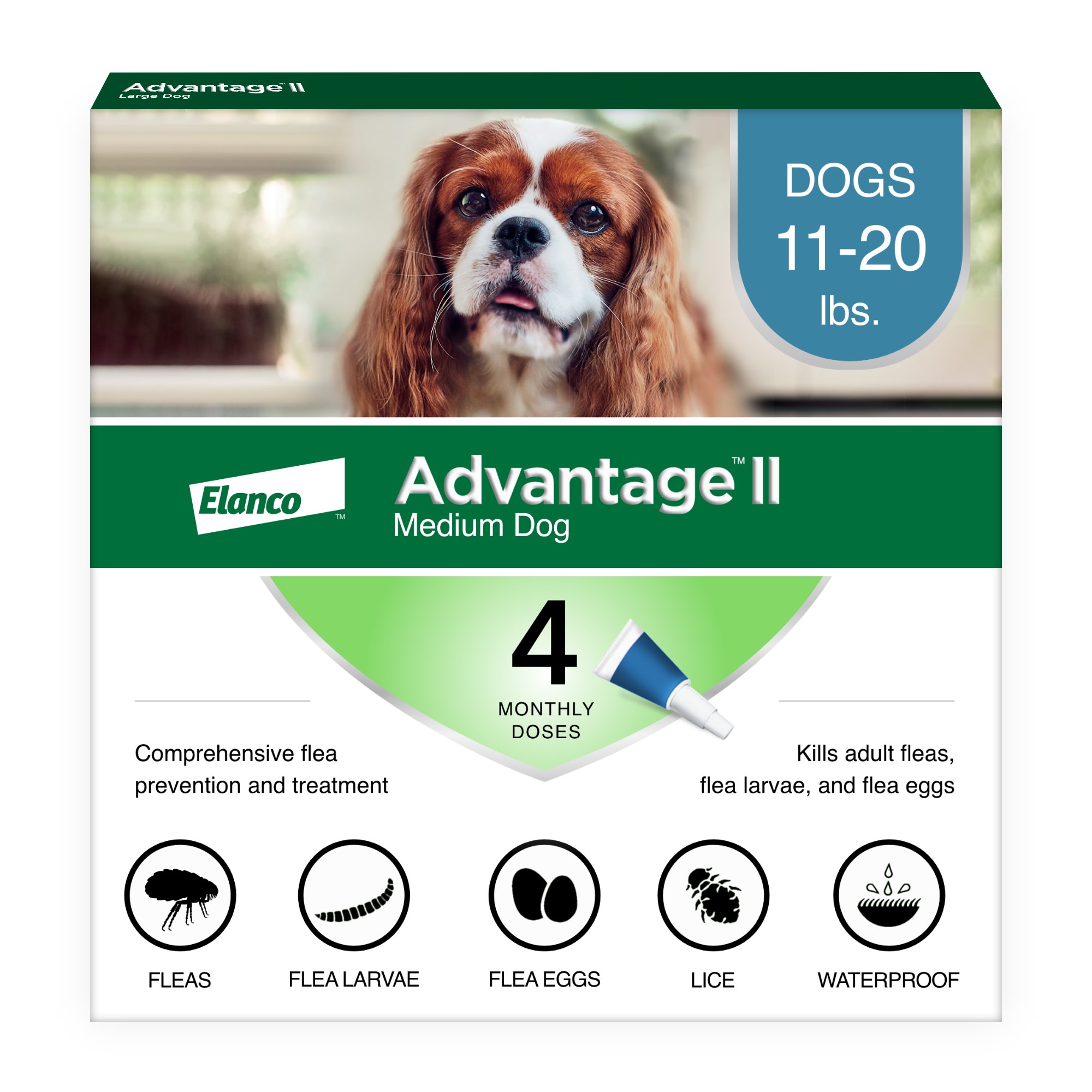 Advantage II Once-A-Month Topical Flea 