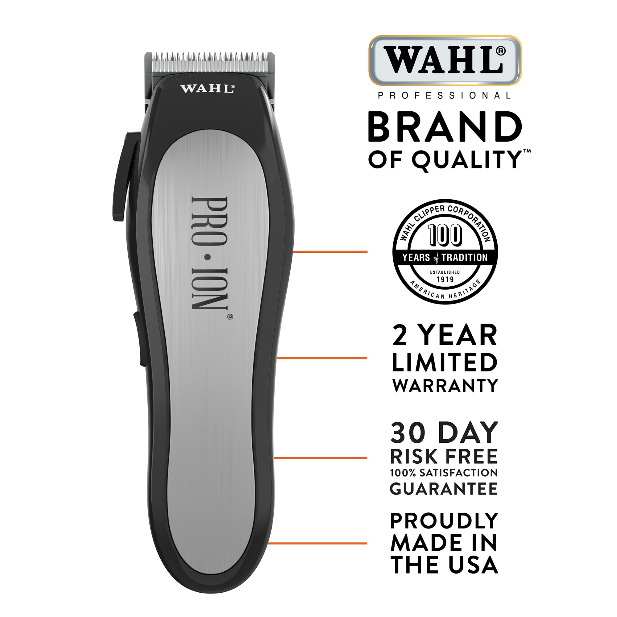 Wahl lithium ion pro series rechargeable pet hotsell clipper kit