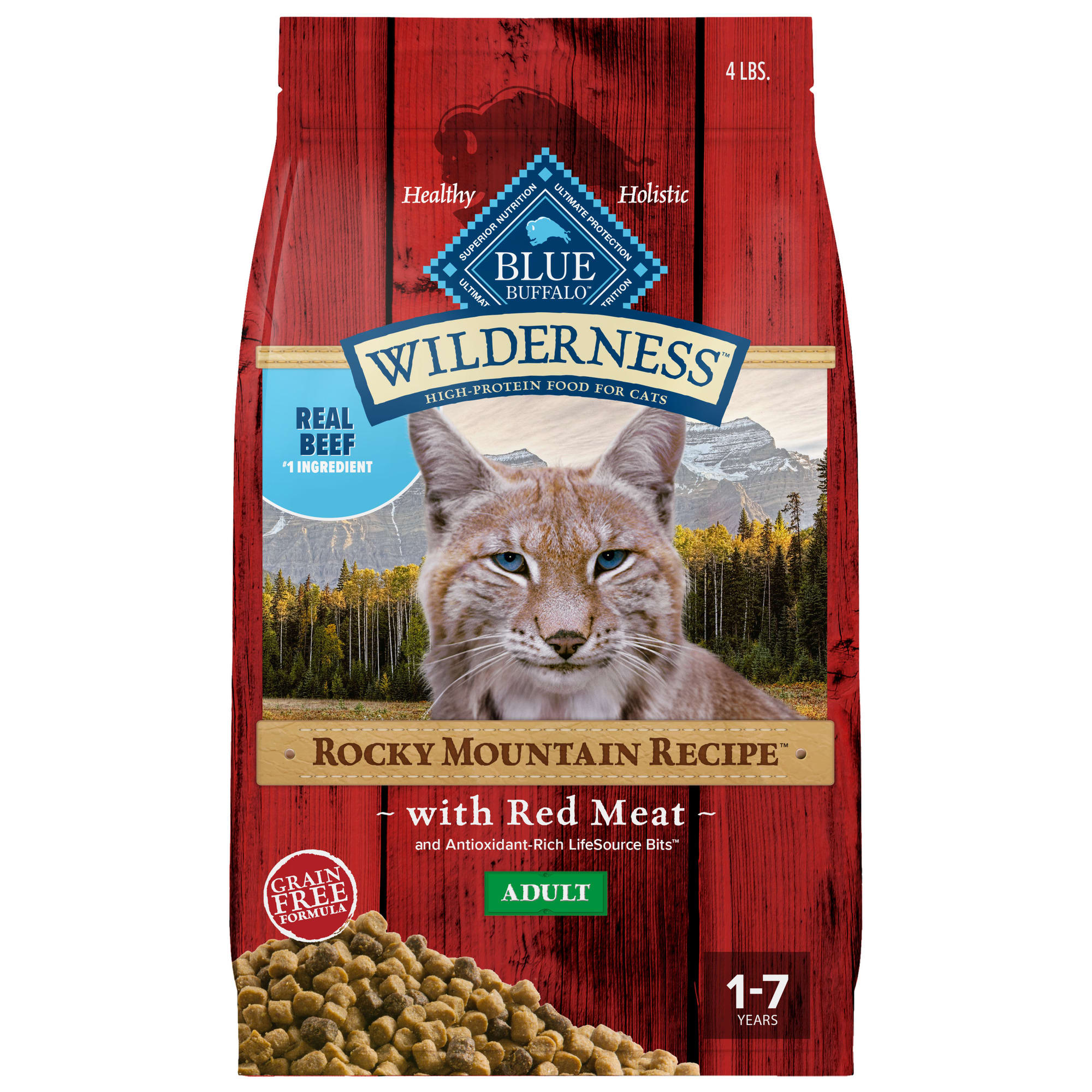 Blue Buffalo Blue Wilderness Rocky Mountain Recipe Adult Red Meat