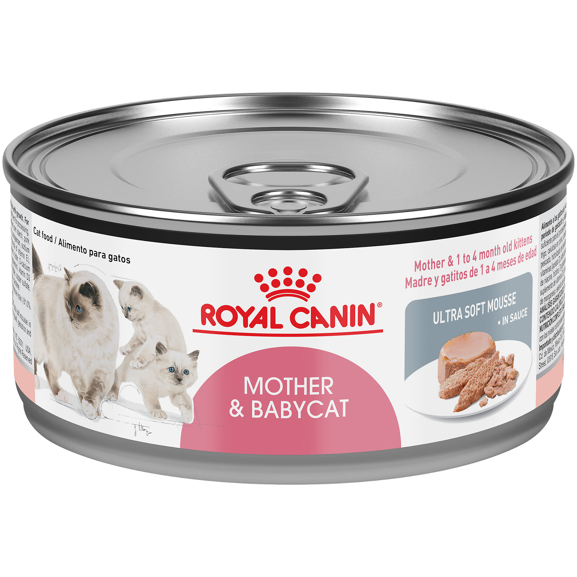 UPC 030111910073 product image for Royal Canin Mother & Babycat Ultra-Soft Mousse in Sauce Wet Cat Food, 5.8 oz., C | upcitemdb.com