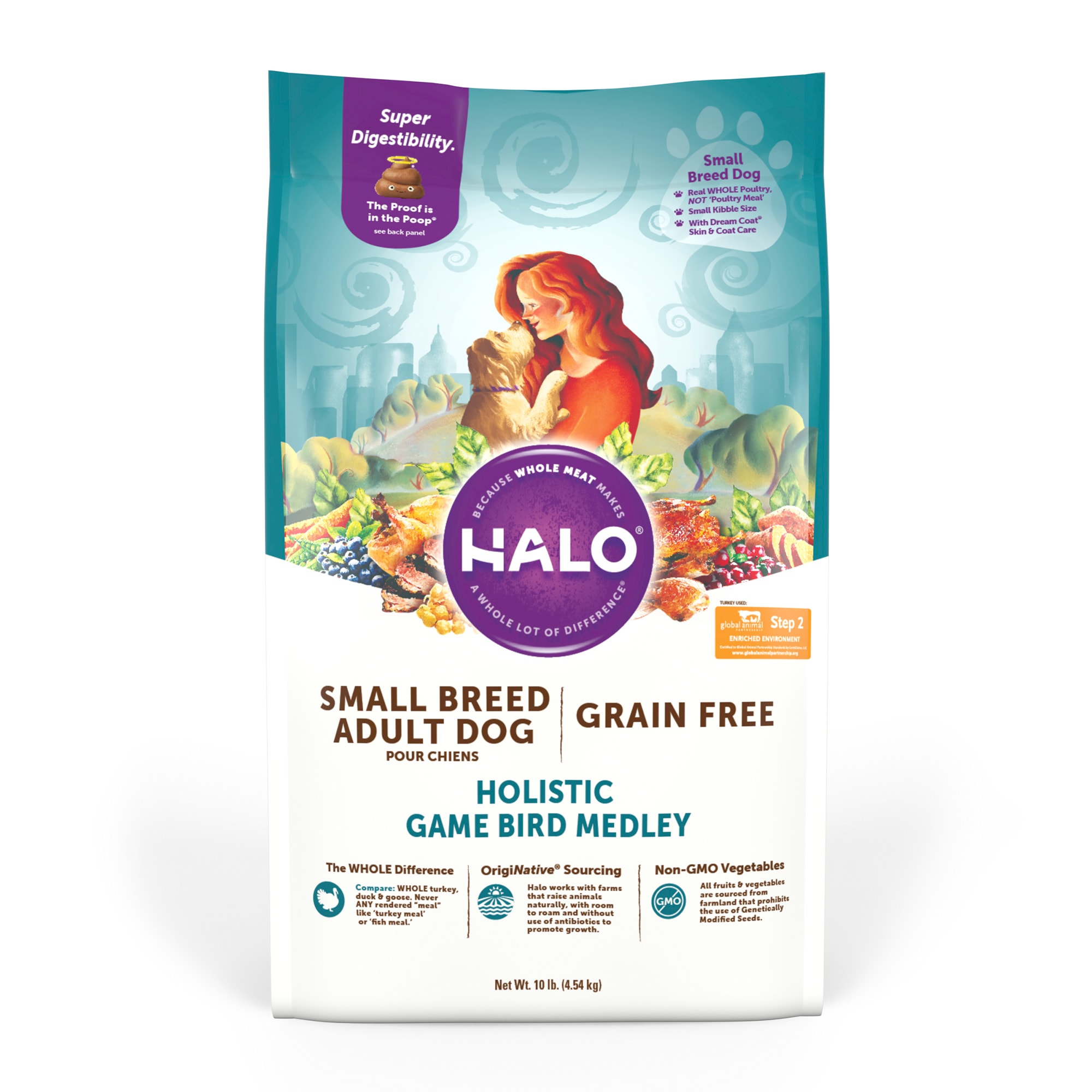 halo dry dog food