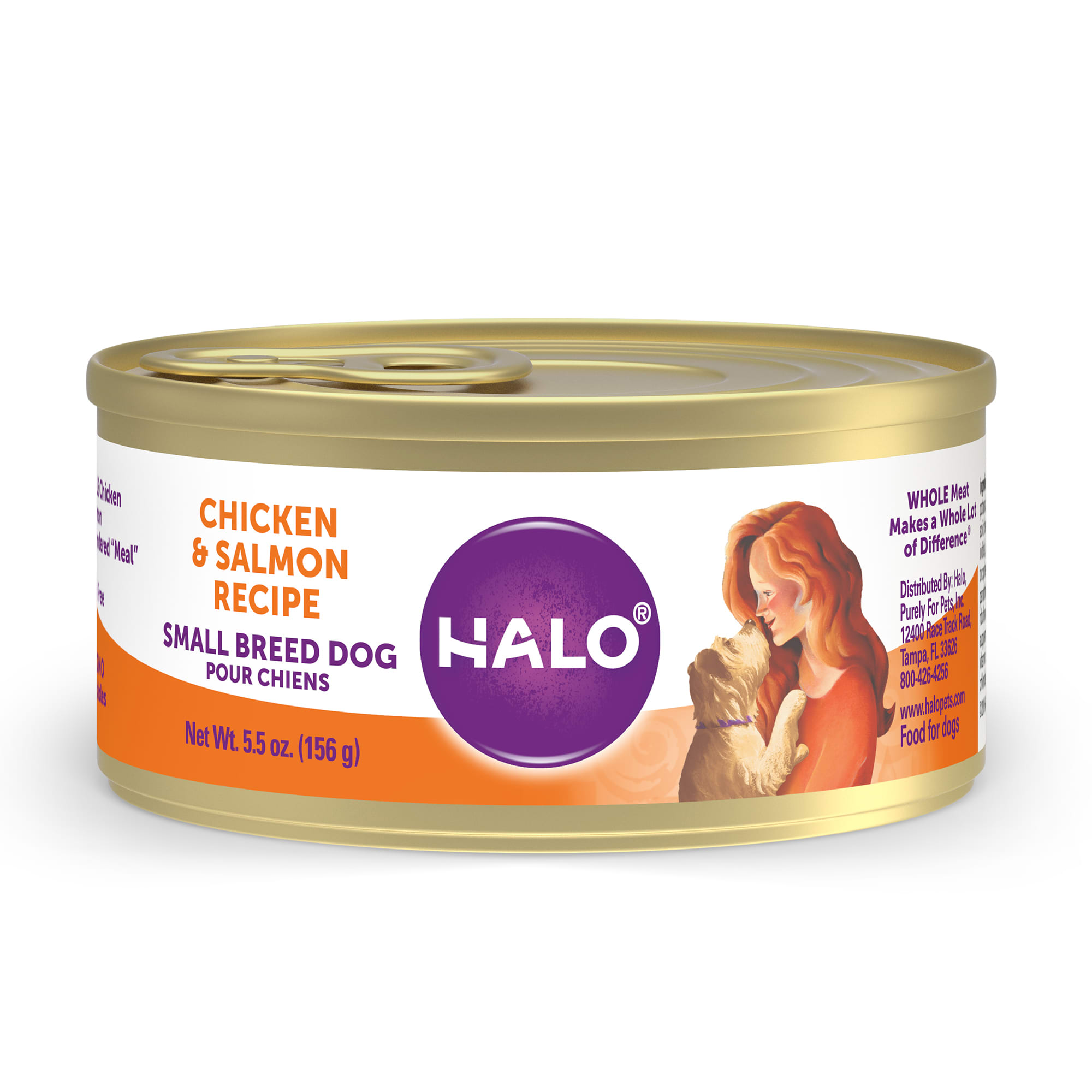 salmon canned dog food