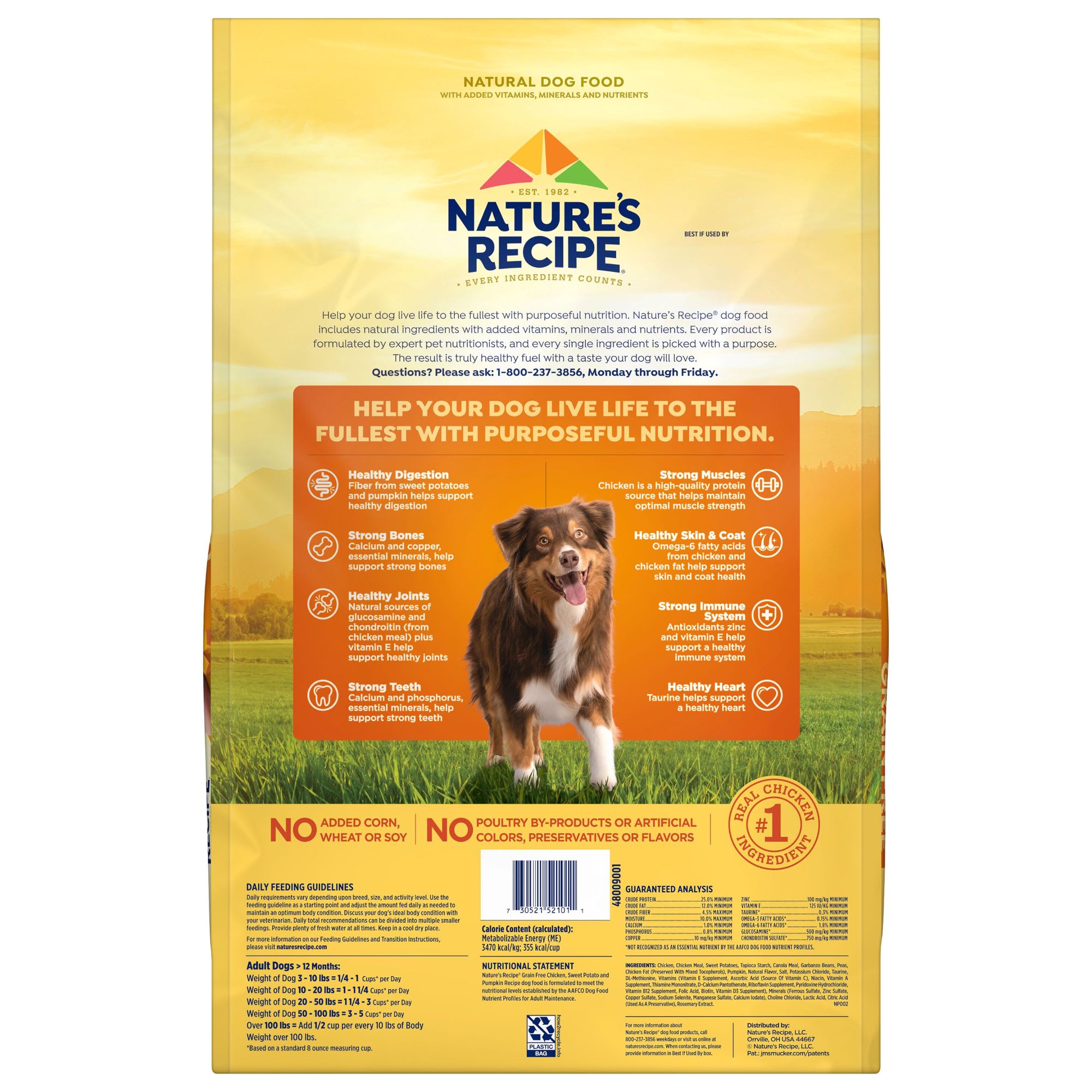 Nature s Recipe Grain Free Chicken Sweet Potato Pumpkin Dry Dog Food