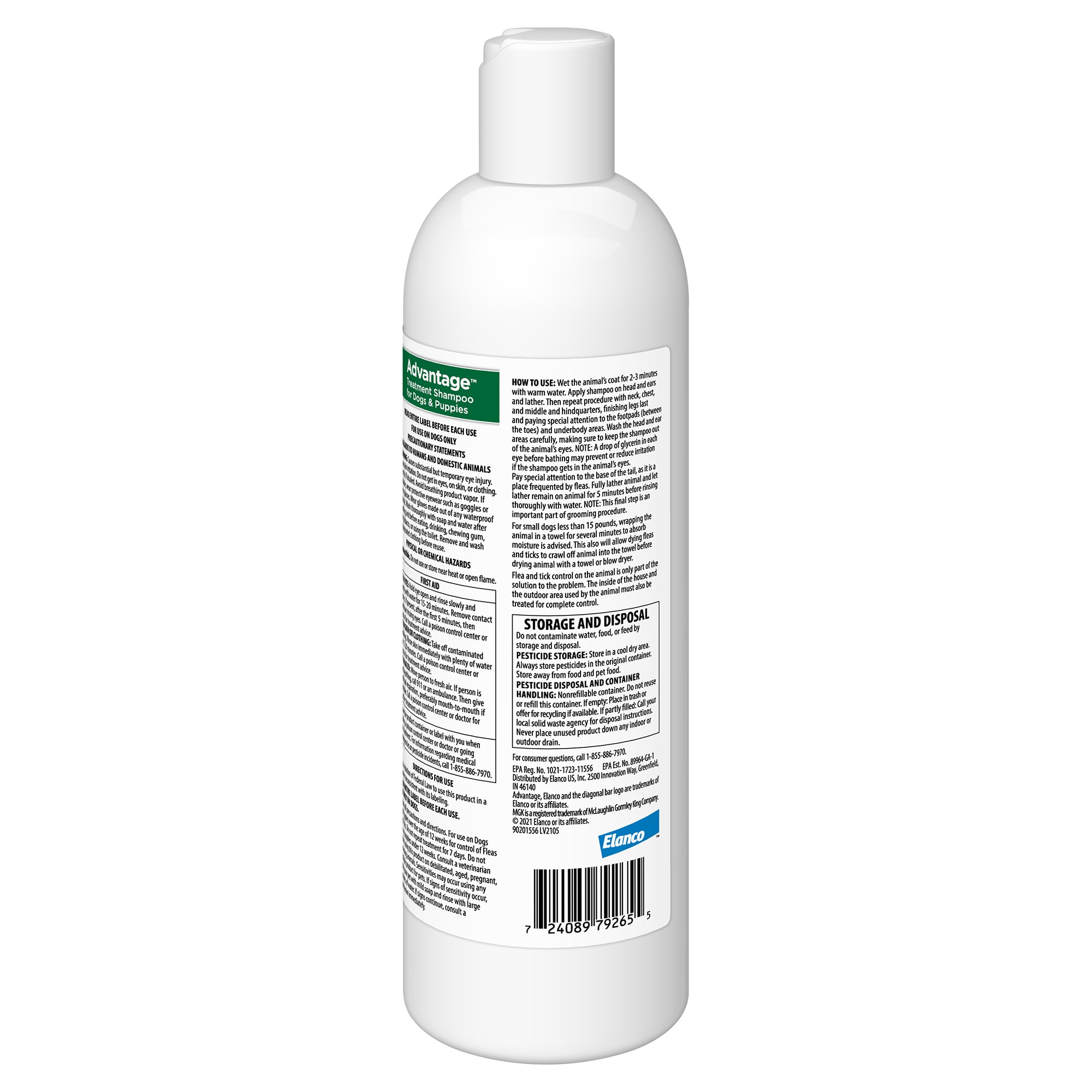 Advantage flea hotsell shampoo for dogs