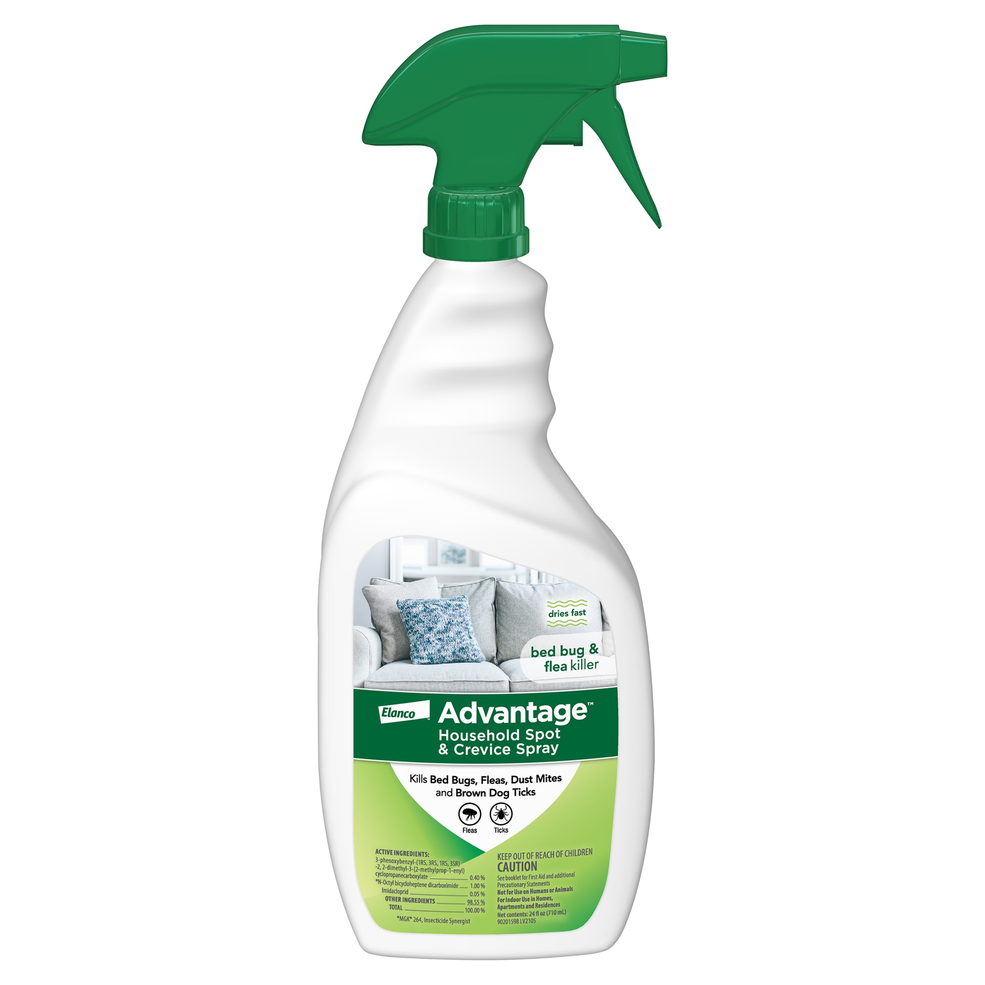 Advantage Elanco Household Spot Crevice Spray 24 fl. oz