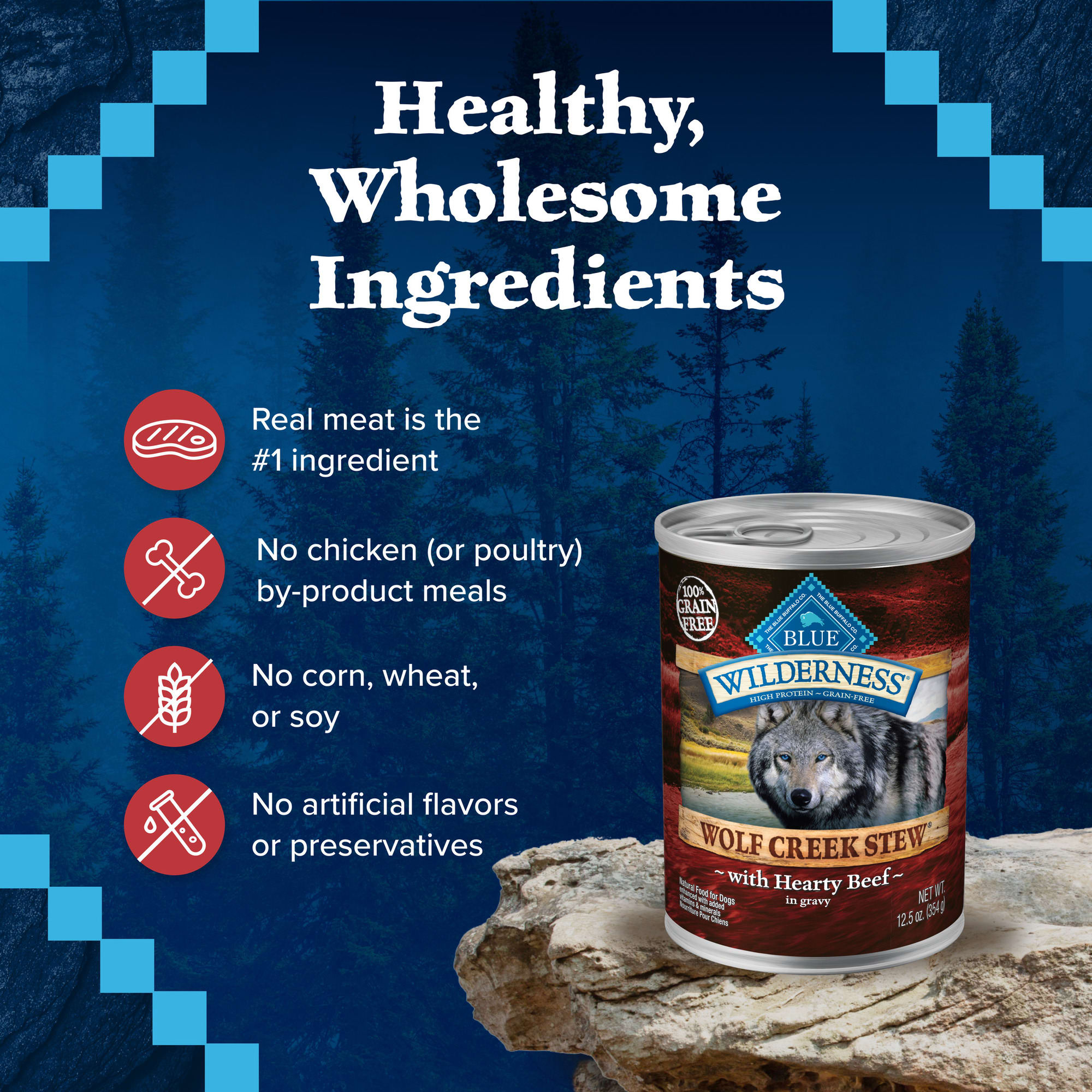 blue wilderness wolf creek stew