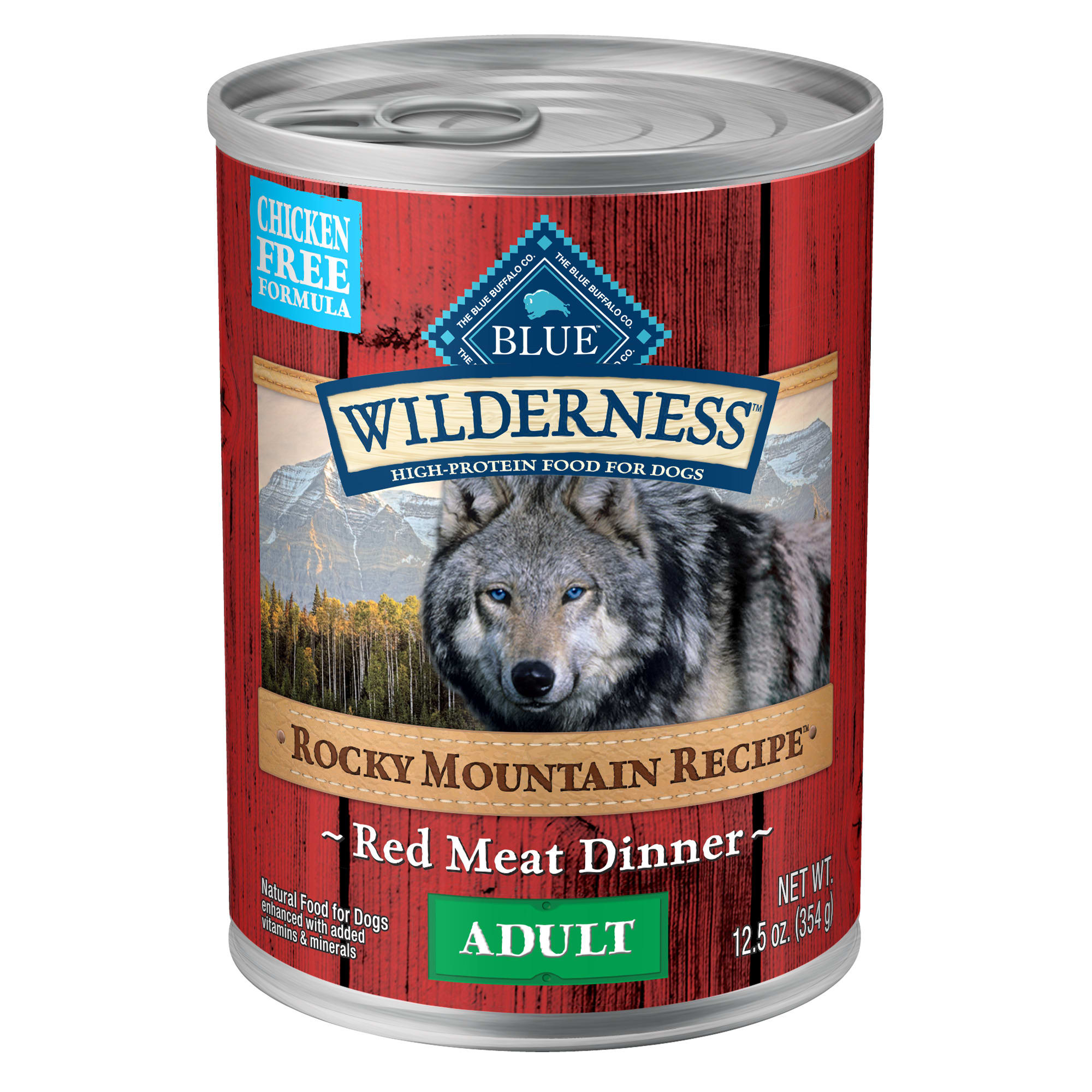 blue wilderness can food