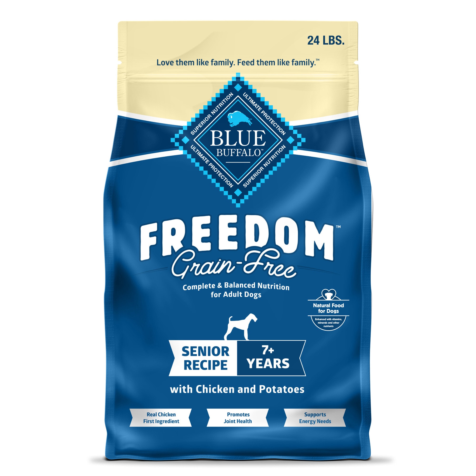 Blue buffalo for senior sales dogs