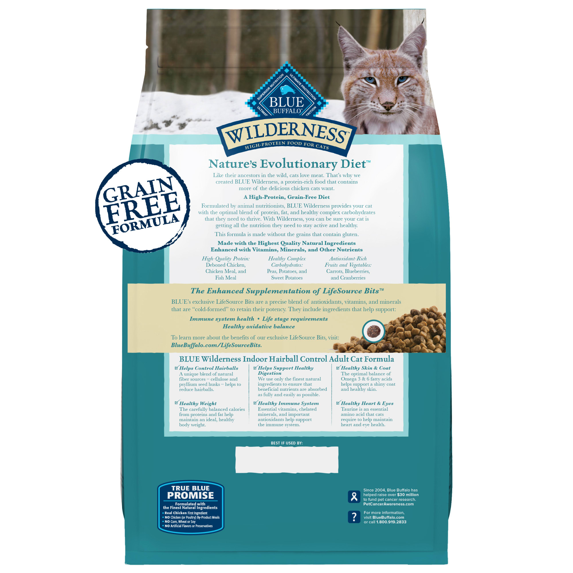 Blue Buffalo Wilderness Natural Adult High Protein Grain Free