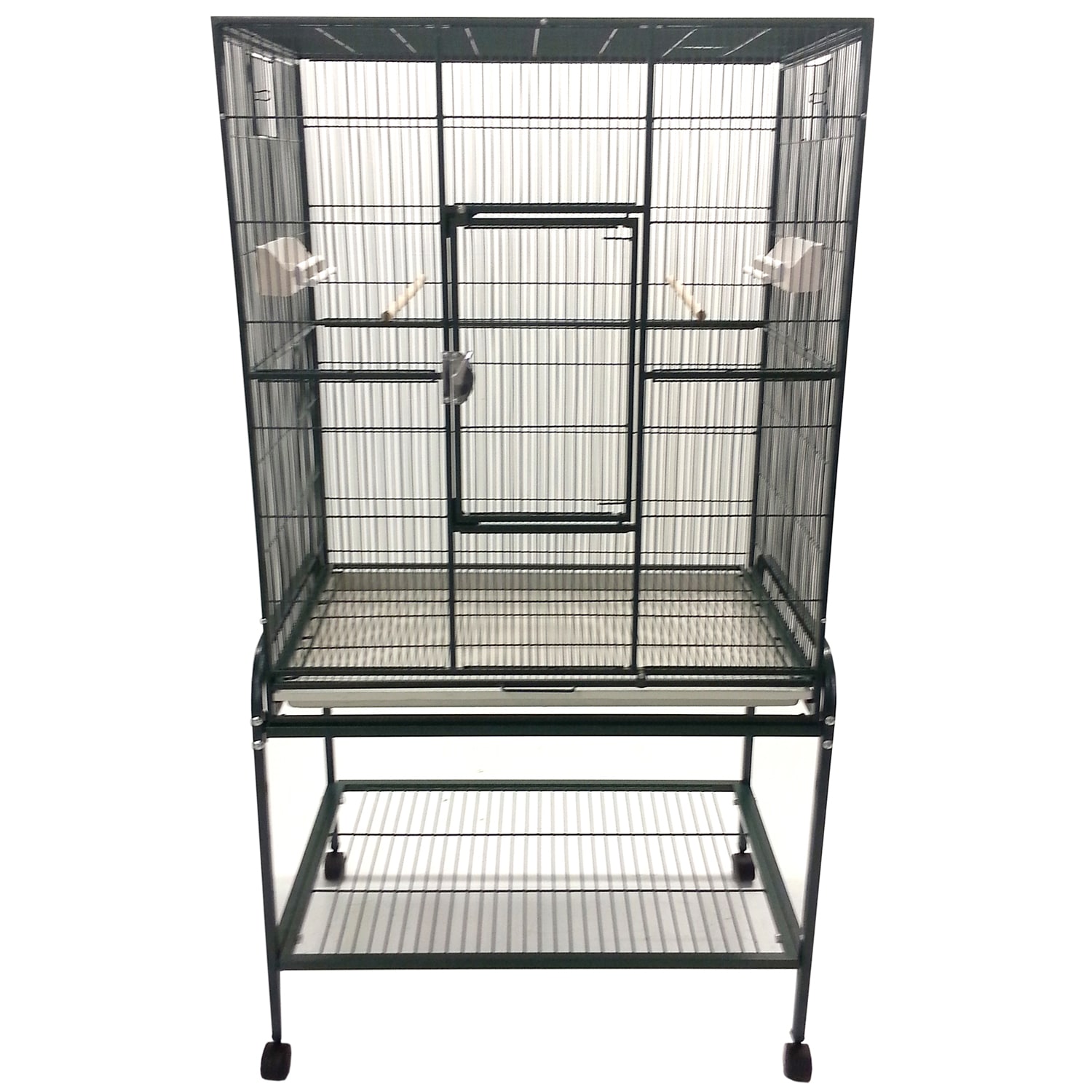 A&E Cage Company Flight Bird Cage in Green