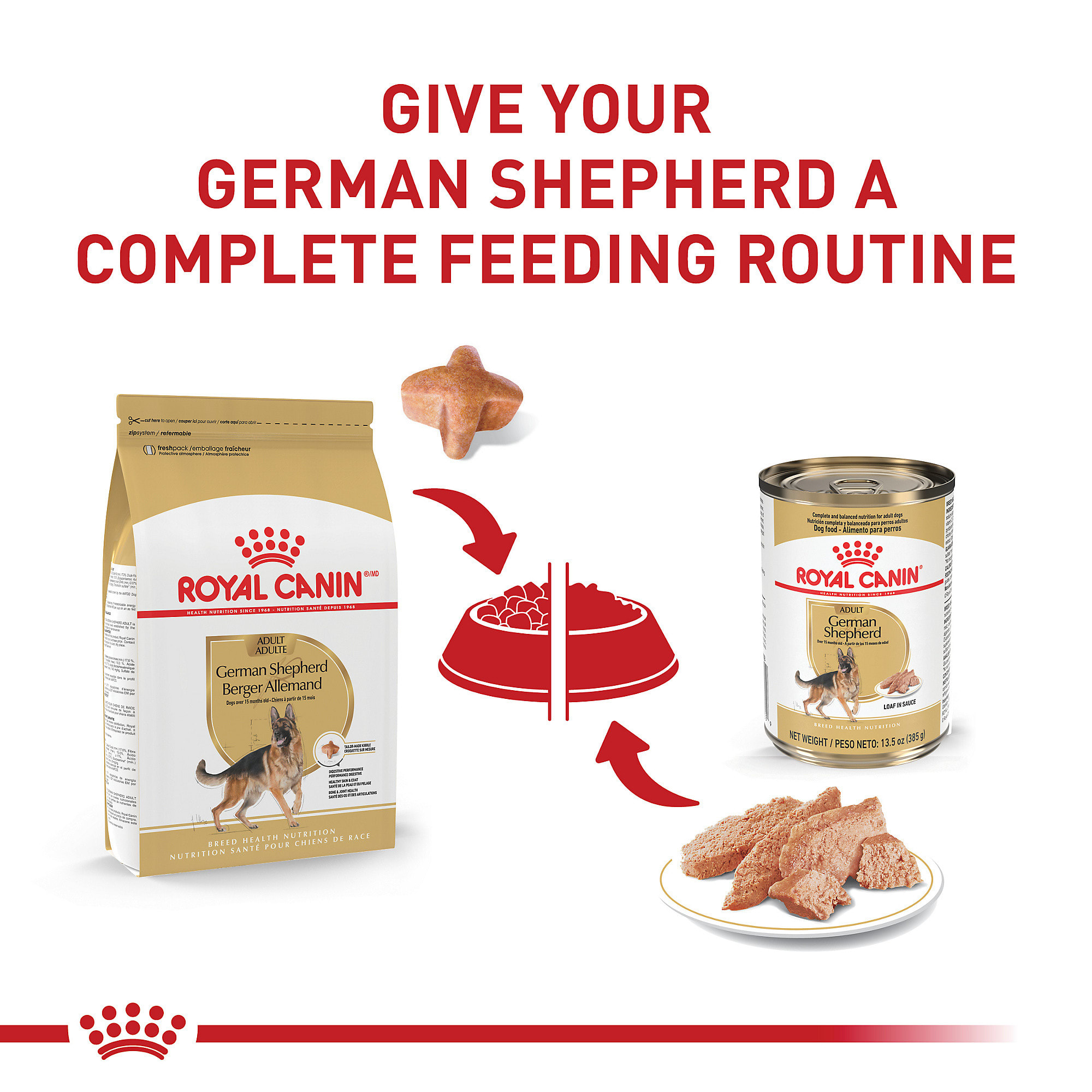 Royal Canin Breed Health Nutrition German Shepherd Adult Dry Dog