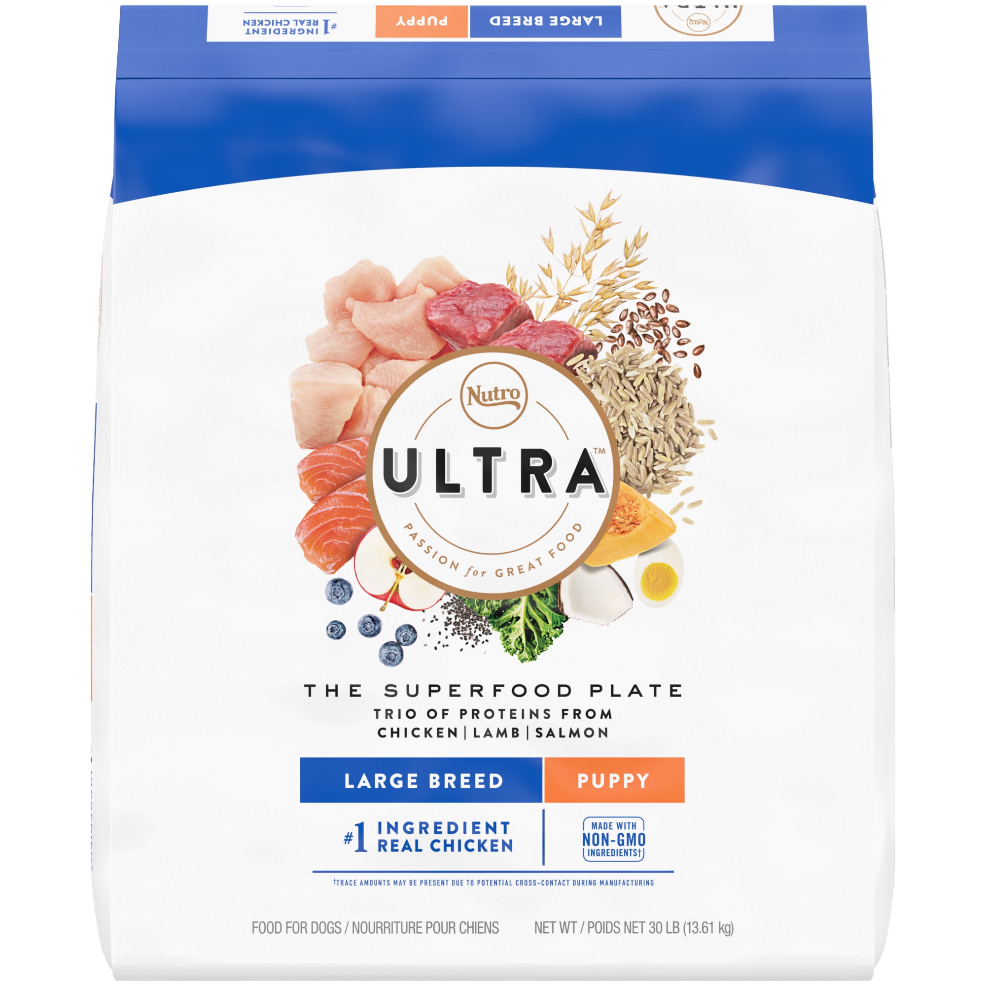 Ultra large sale breed dog food