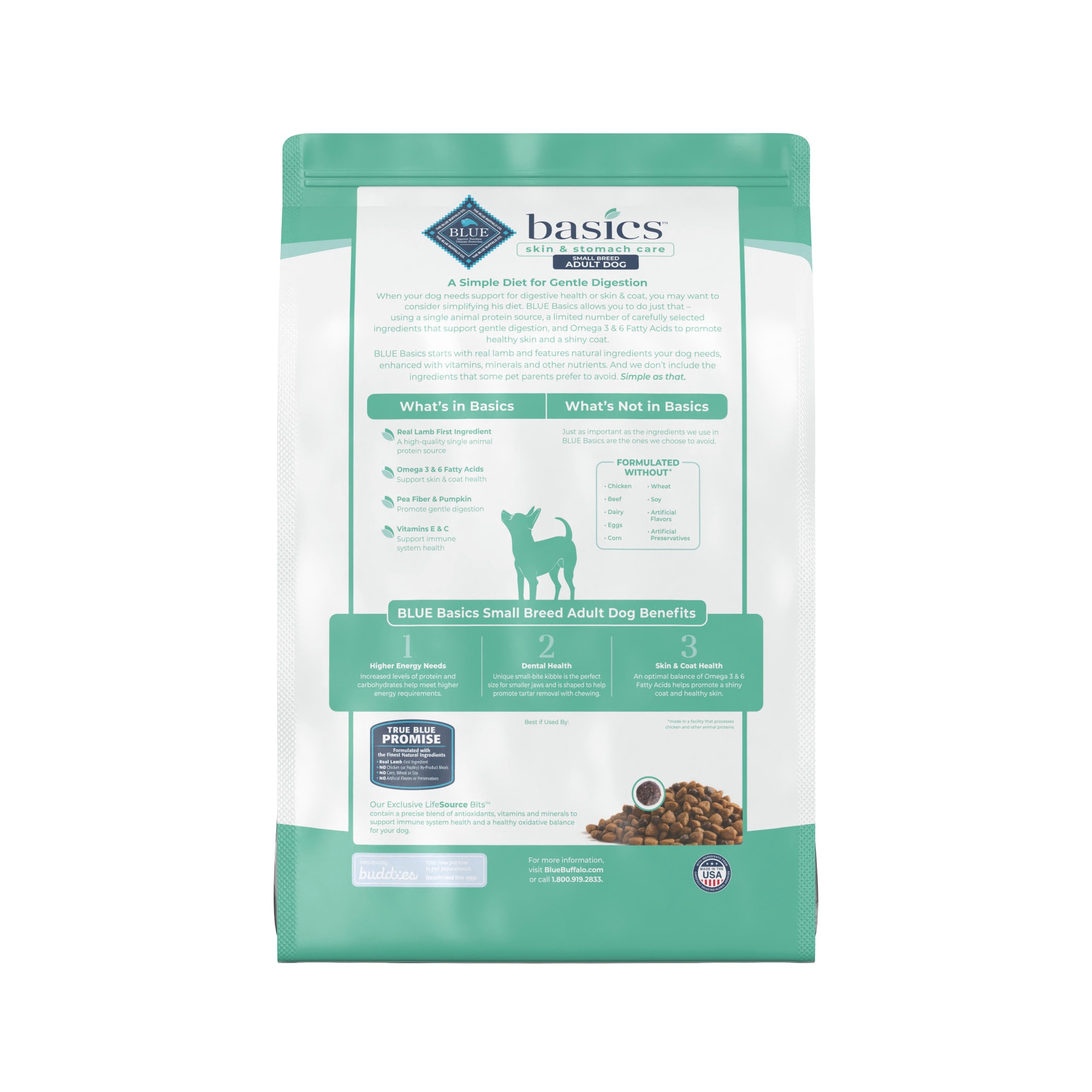 blue basics small breed