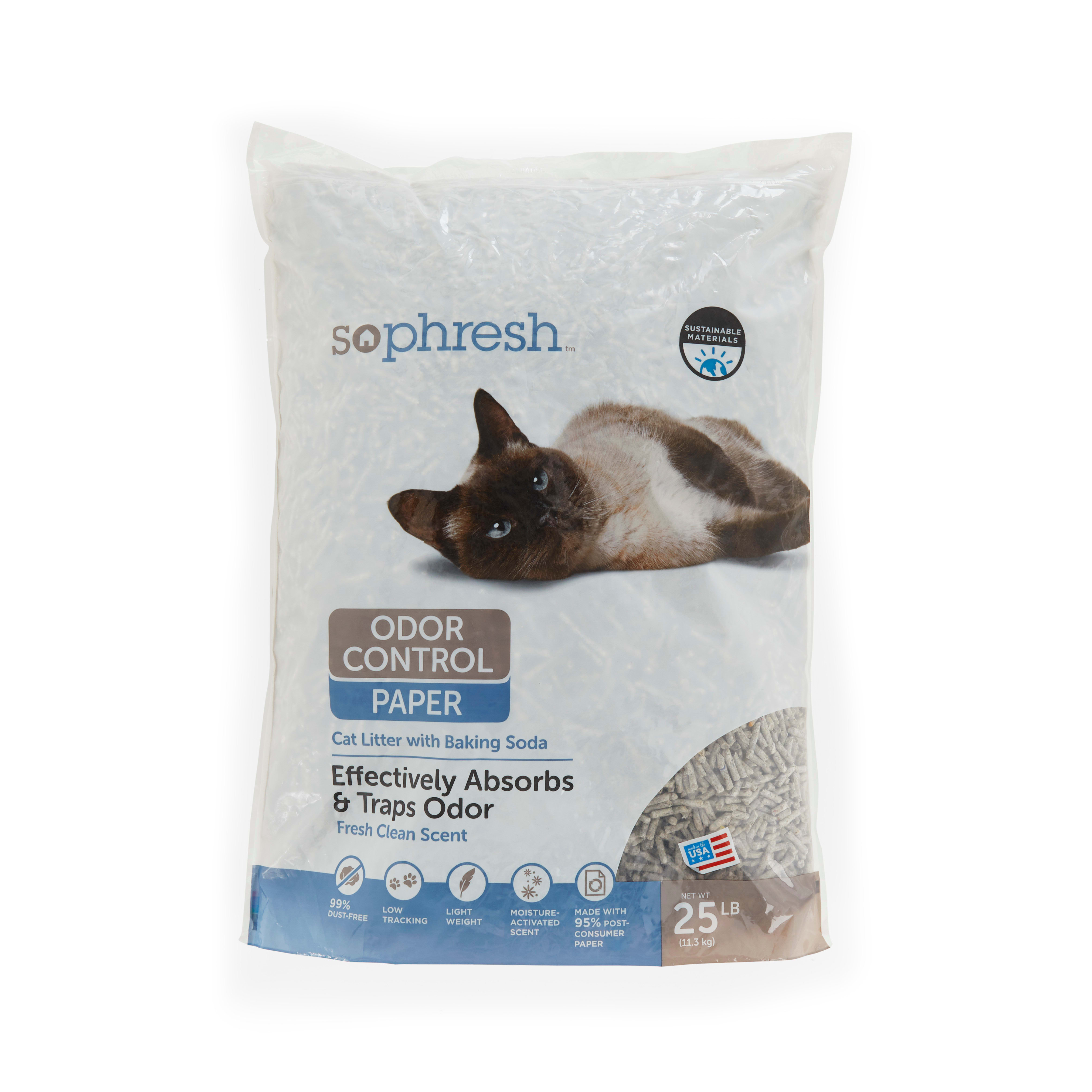 Cat litter clearance control