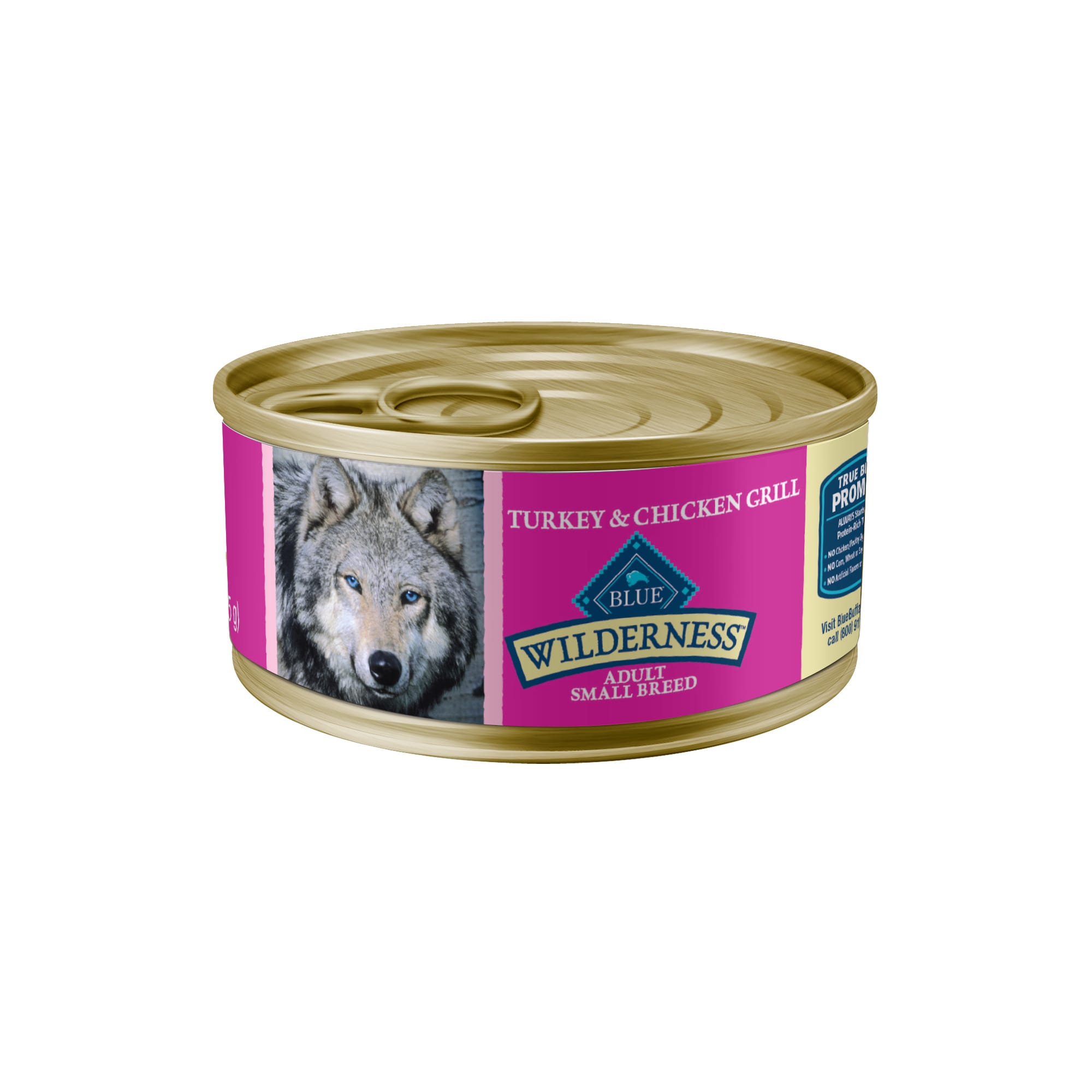 UPC 840243106417 product image for Blue Buffalo Blue Wilderness Small Breed Turkey & Chicken Canned Dog Food, 5.5 o | upcitemdb.com