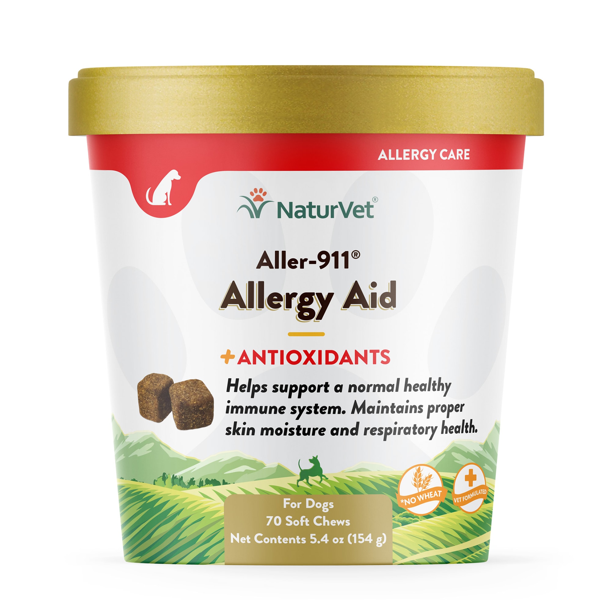 NaturVet Aller-911 Allergy Aid Dog Soft 