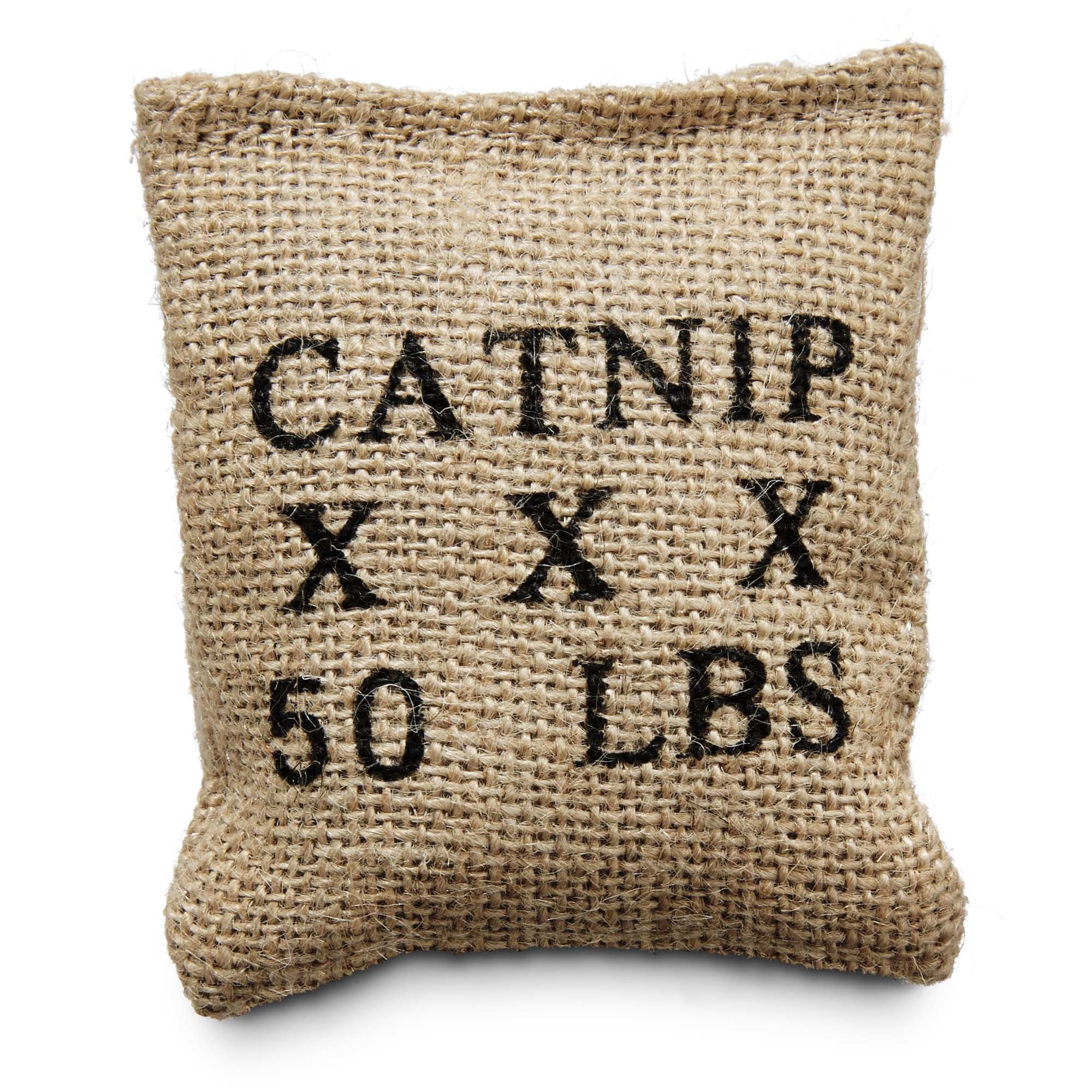 Leaps \u0026 Bounds Burlap Bag Catnip Cat 