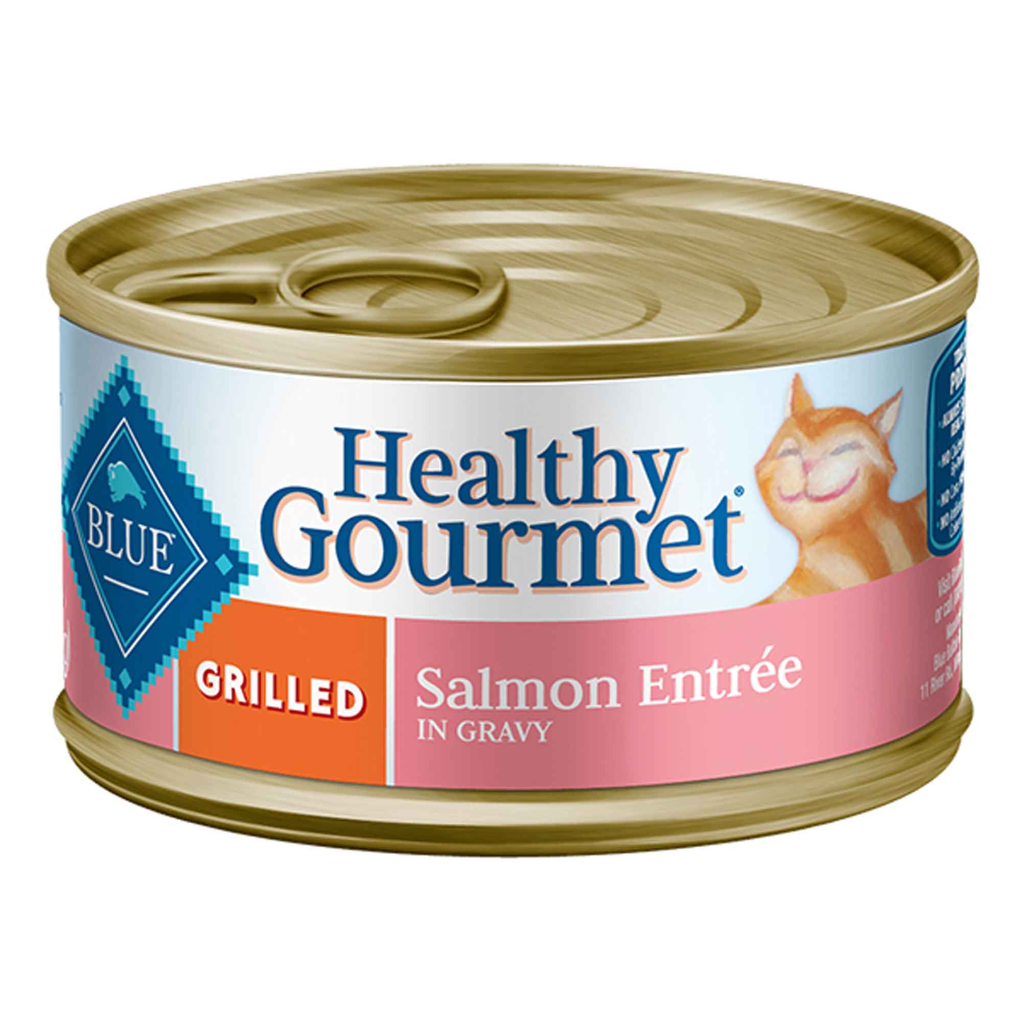 UPC 840243107933 product image for Blue Buffalo Blue Healthy Gourmet Grilled Salmon Entree Wet Cat Food, 3 oz., Cas | upcitemdb.com