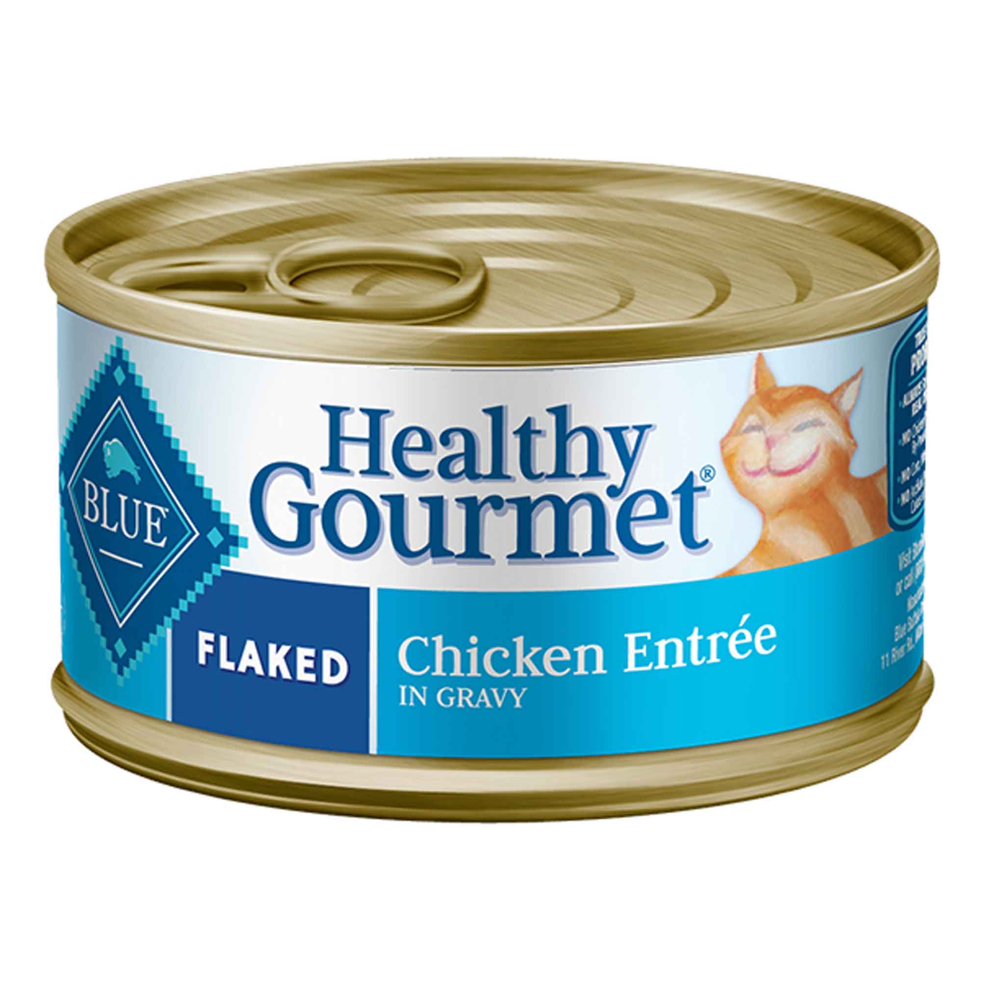 UPC 840243107902 product image for Blue Buffalo Blue Healthy Gourmet Flaked Chicken Entree Wet Cat Food, 3 oz., Cas | upcitemdb.com