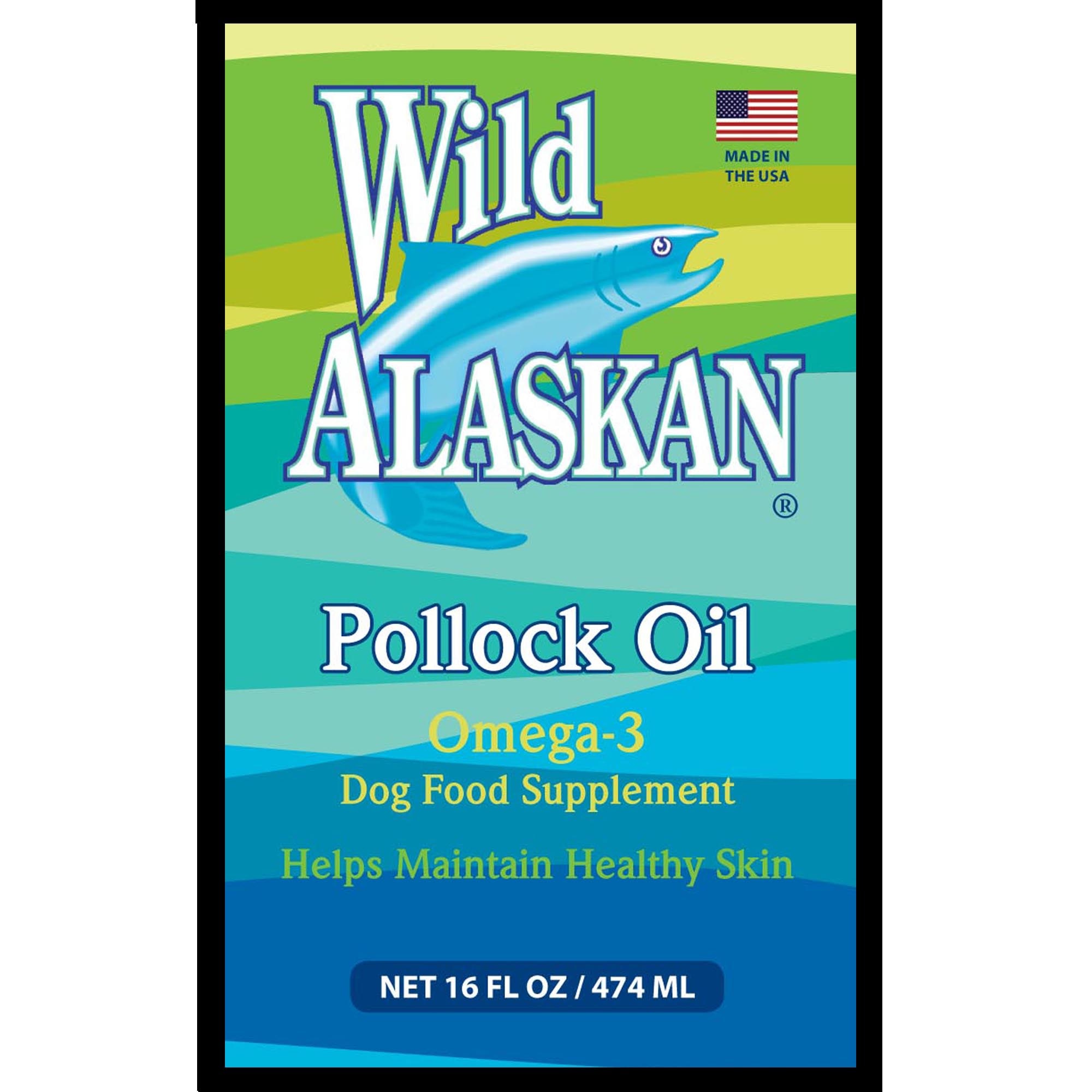 Wild Alaskan Pollock Oil 16 fl. Oz. Petco