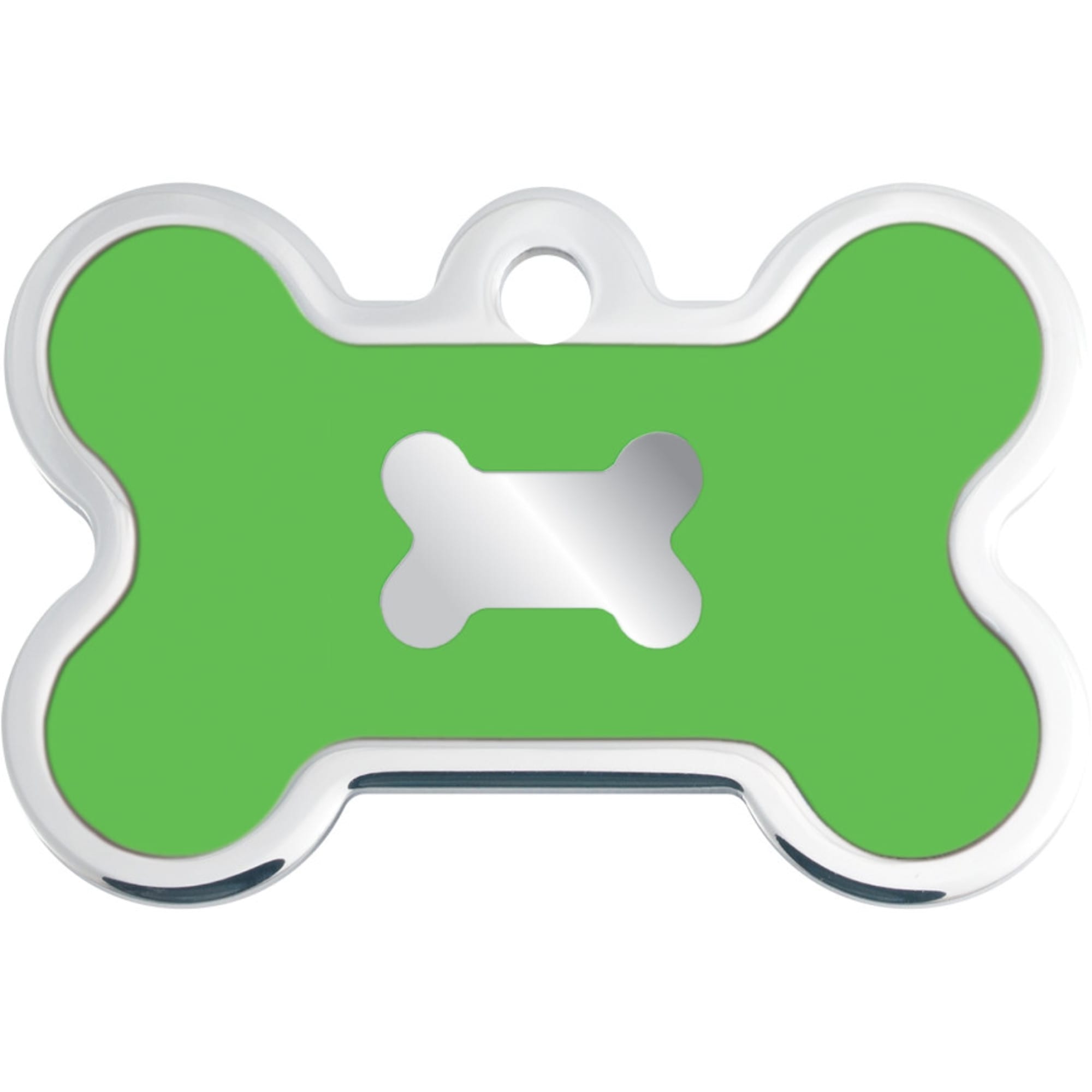 Green 2025 dog tag