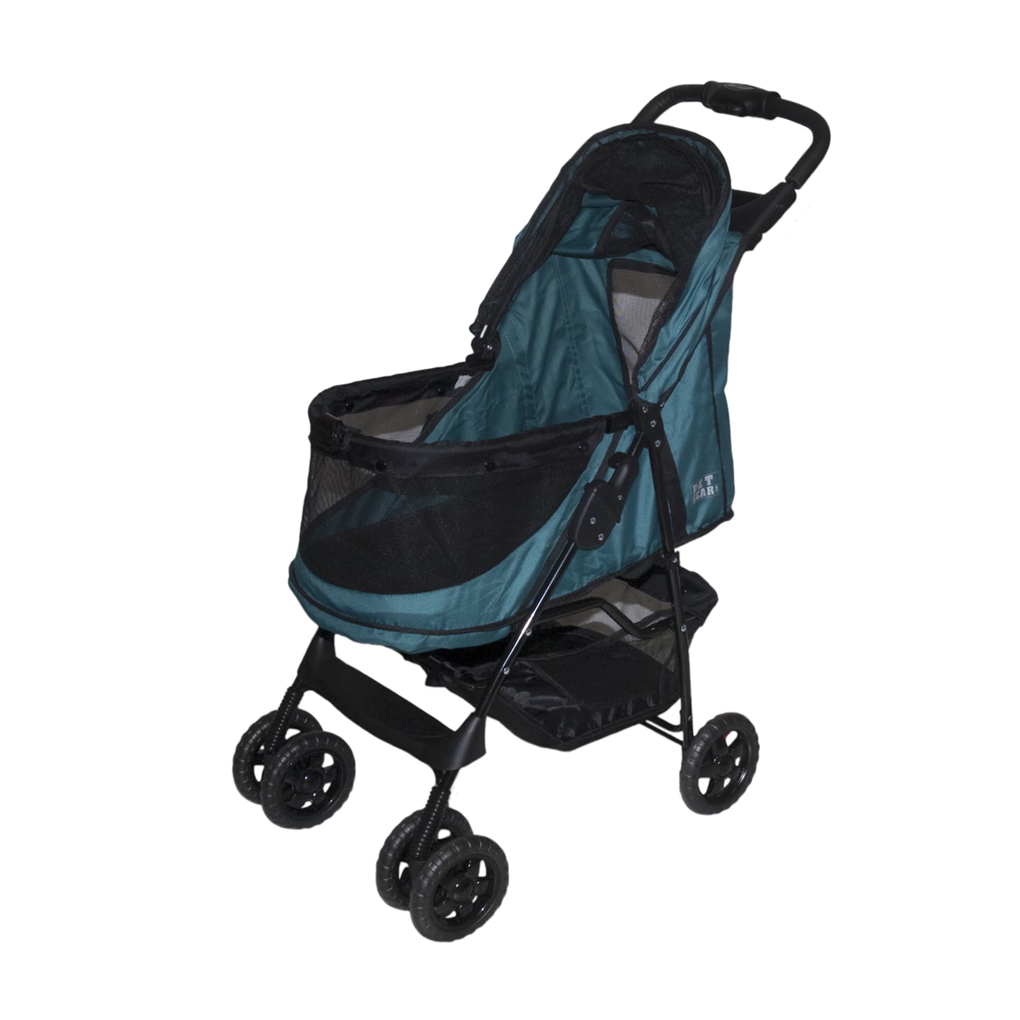 Pet Gear Happy Trails NoZip Emerald Pet Stroller, For pets up to 30