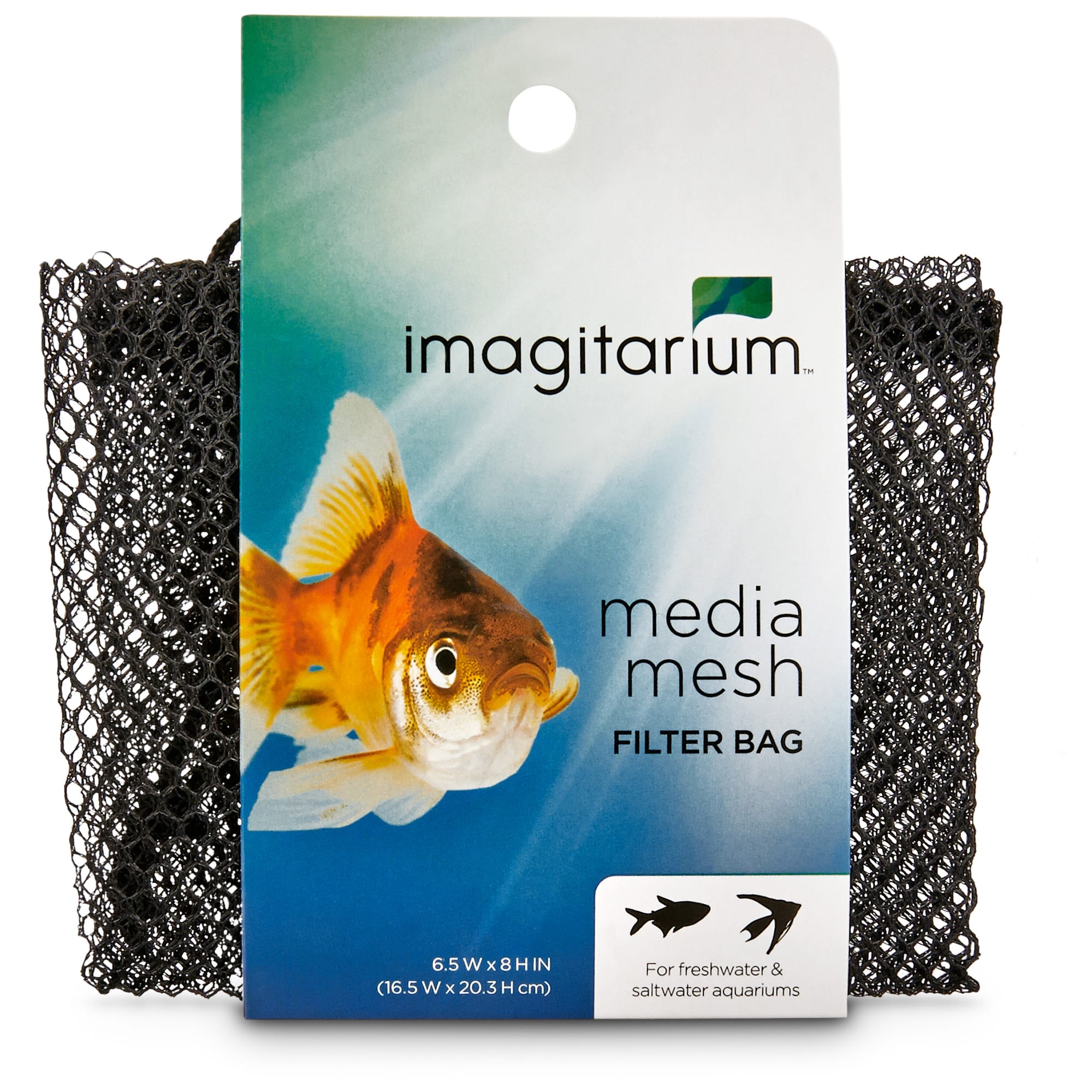 2X filter media bags 20 x 15CM reusable aquarium fish tank pond net mesh bag WD