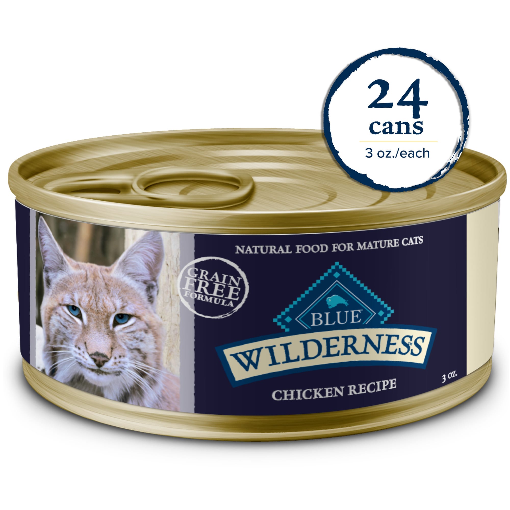 Blue wilderness senior cat food sale