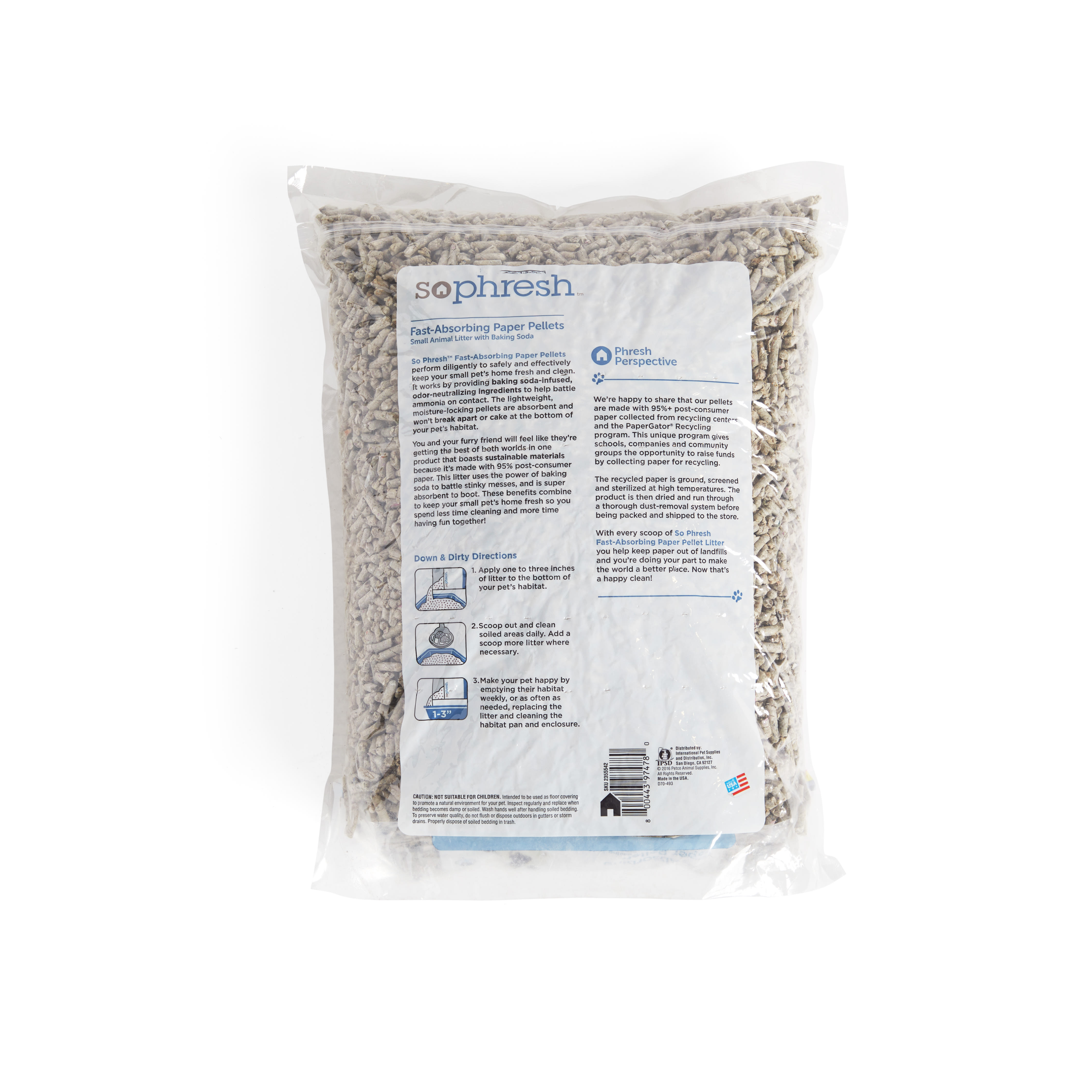 So Phresh Paper Pellet Small Animal Litter 10 lbs