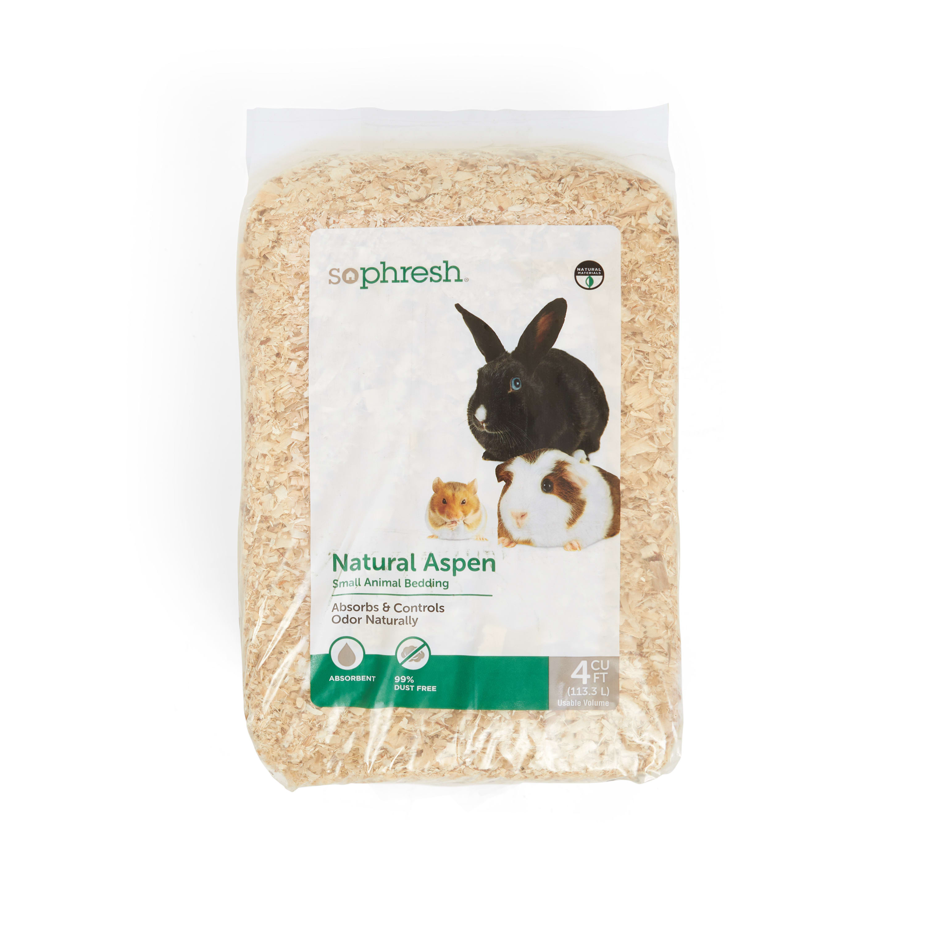 So Phresh Natural Aspen Small Animal Bedding 4.5 lb