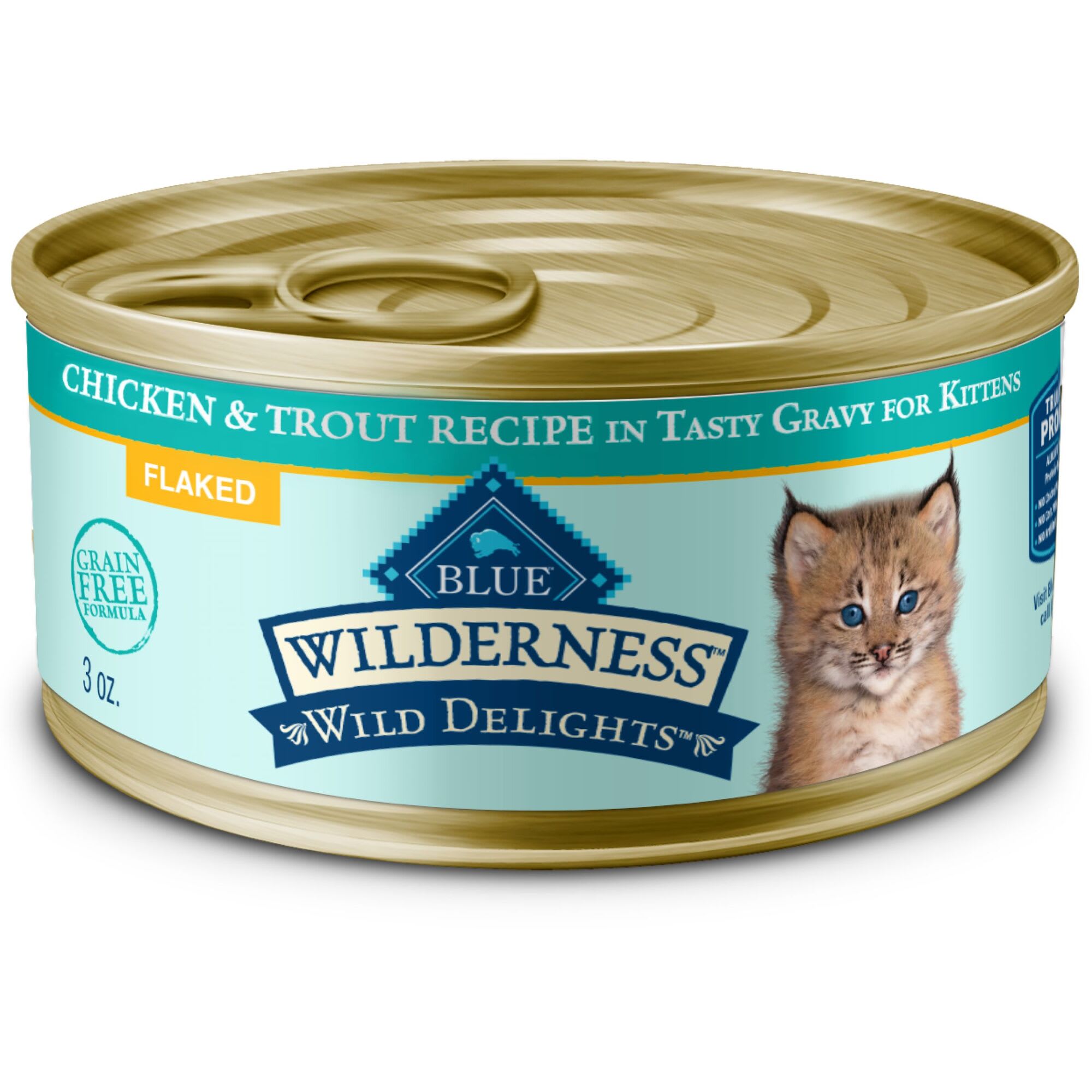 Blue wilderness hot sale wet kitten food