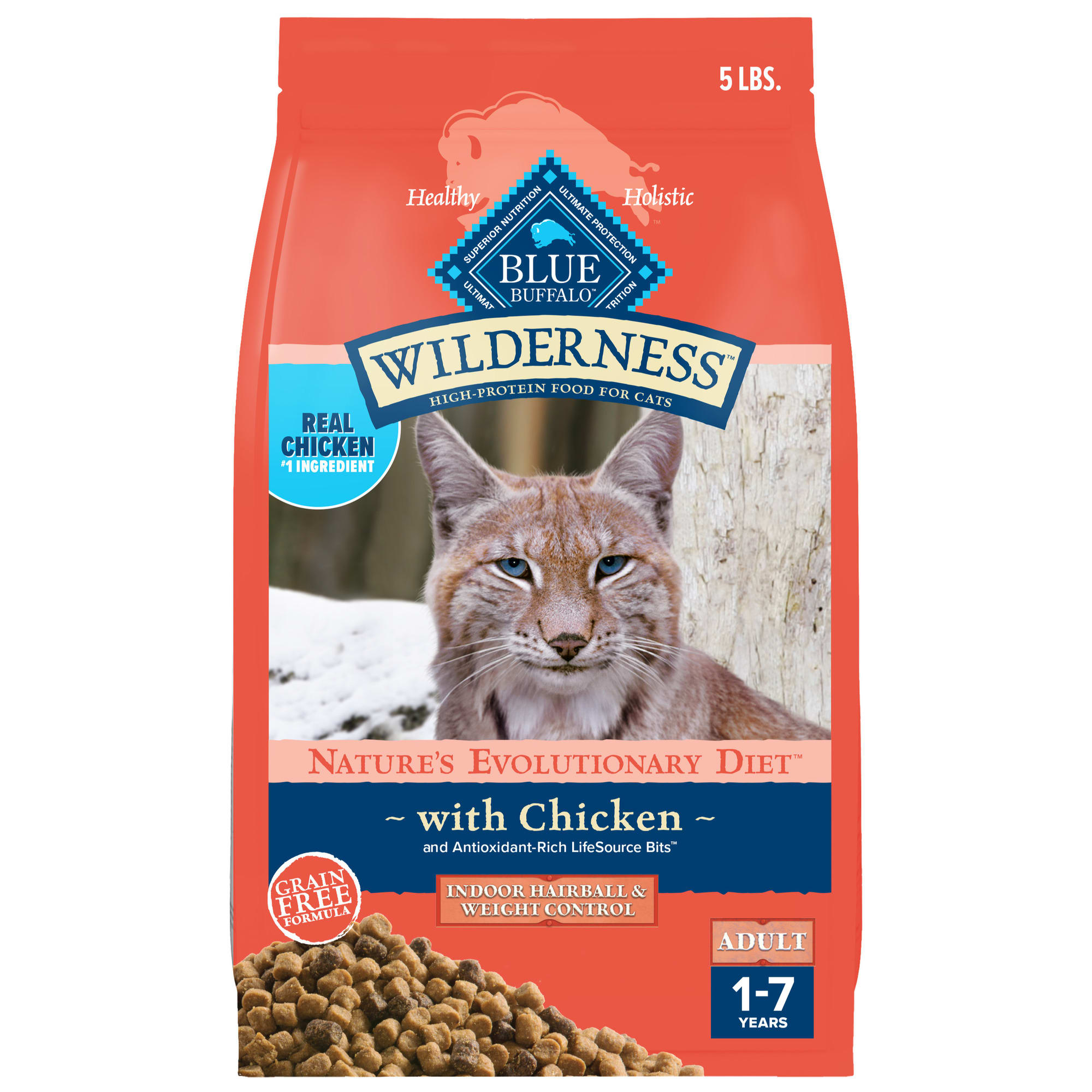 High protein low outlet carb dry cat food