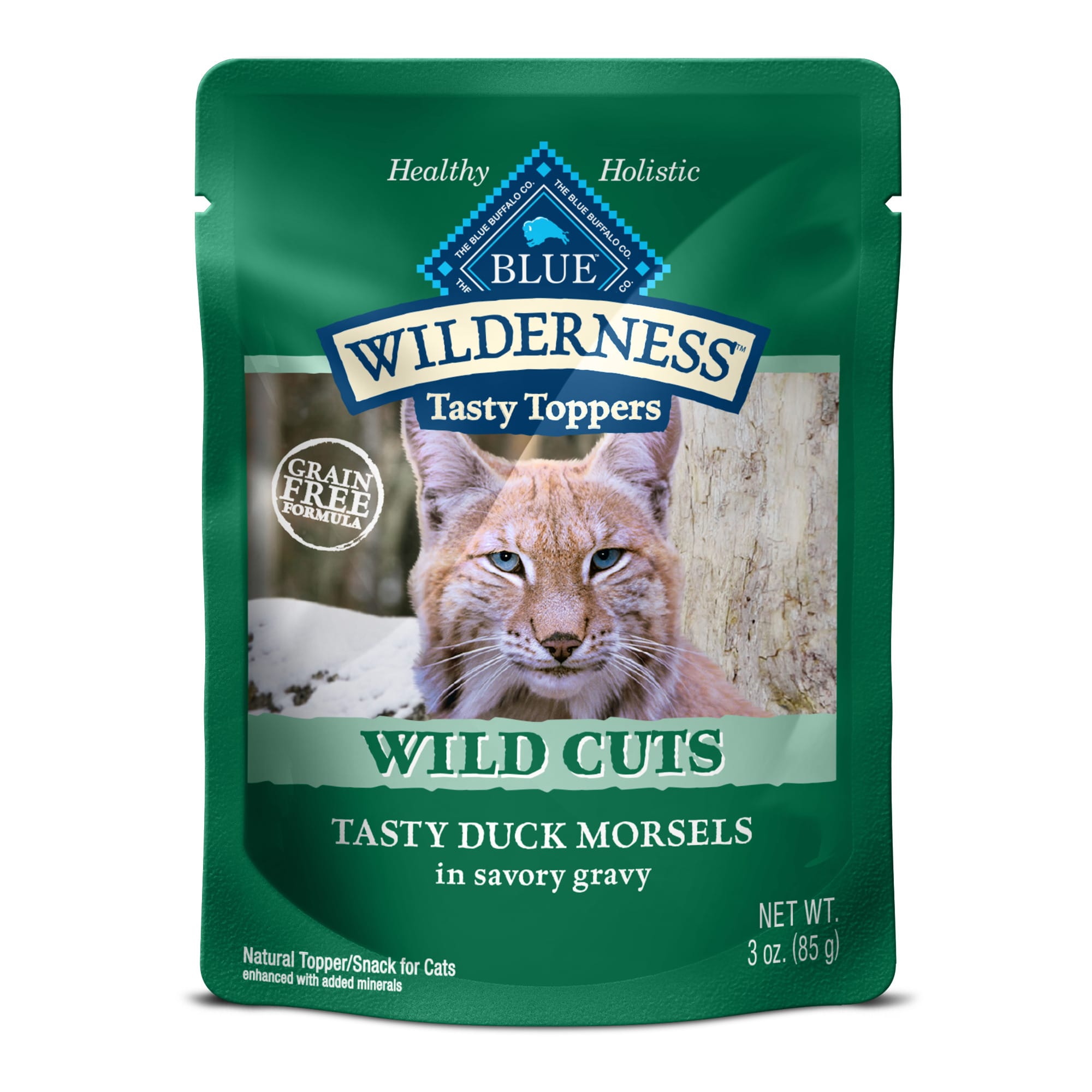 Wild blue cat store food