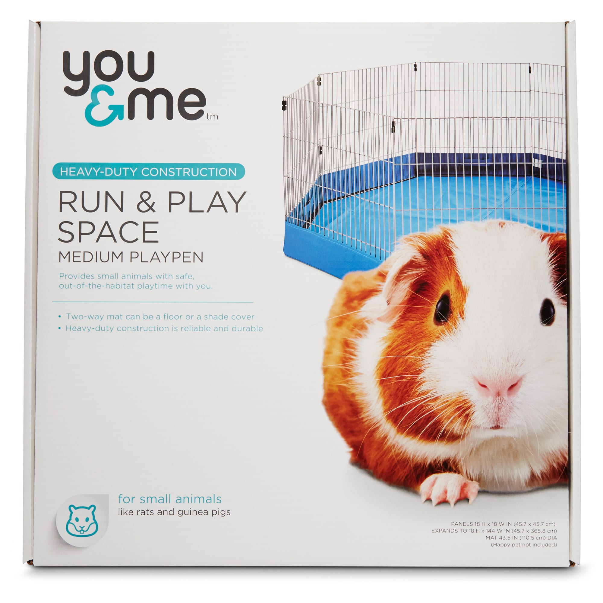 You Me Run Play Space Small Animal Playpen Medium