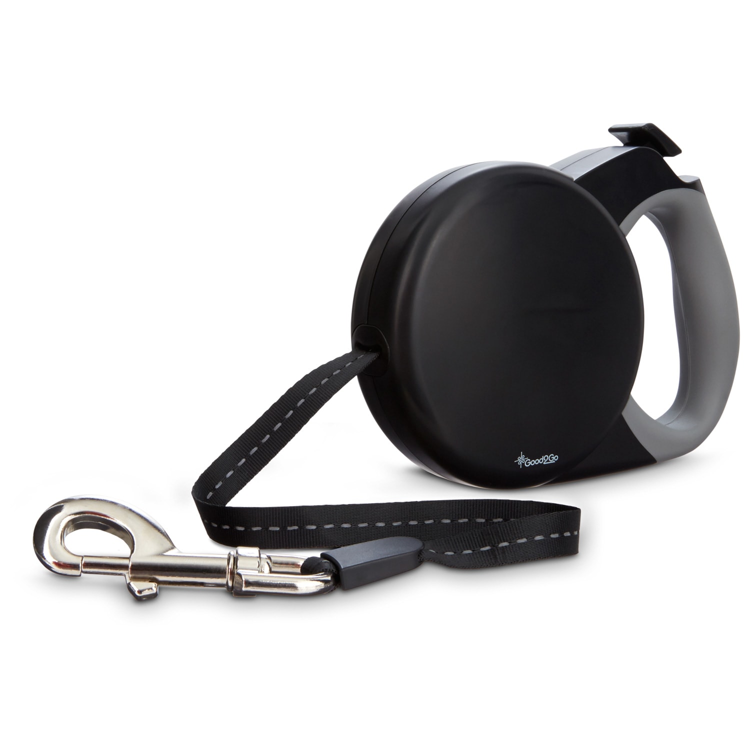 UPC 800443976753 product image for Good2Go Retractable Black Dog Leash, Large | upcitemdb.com