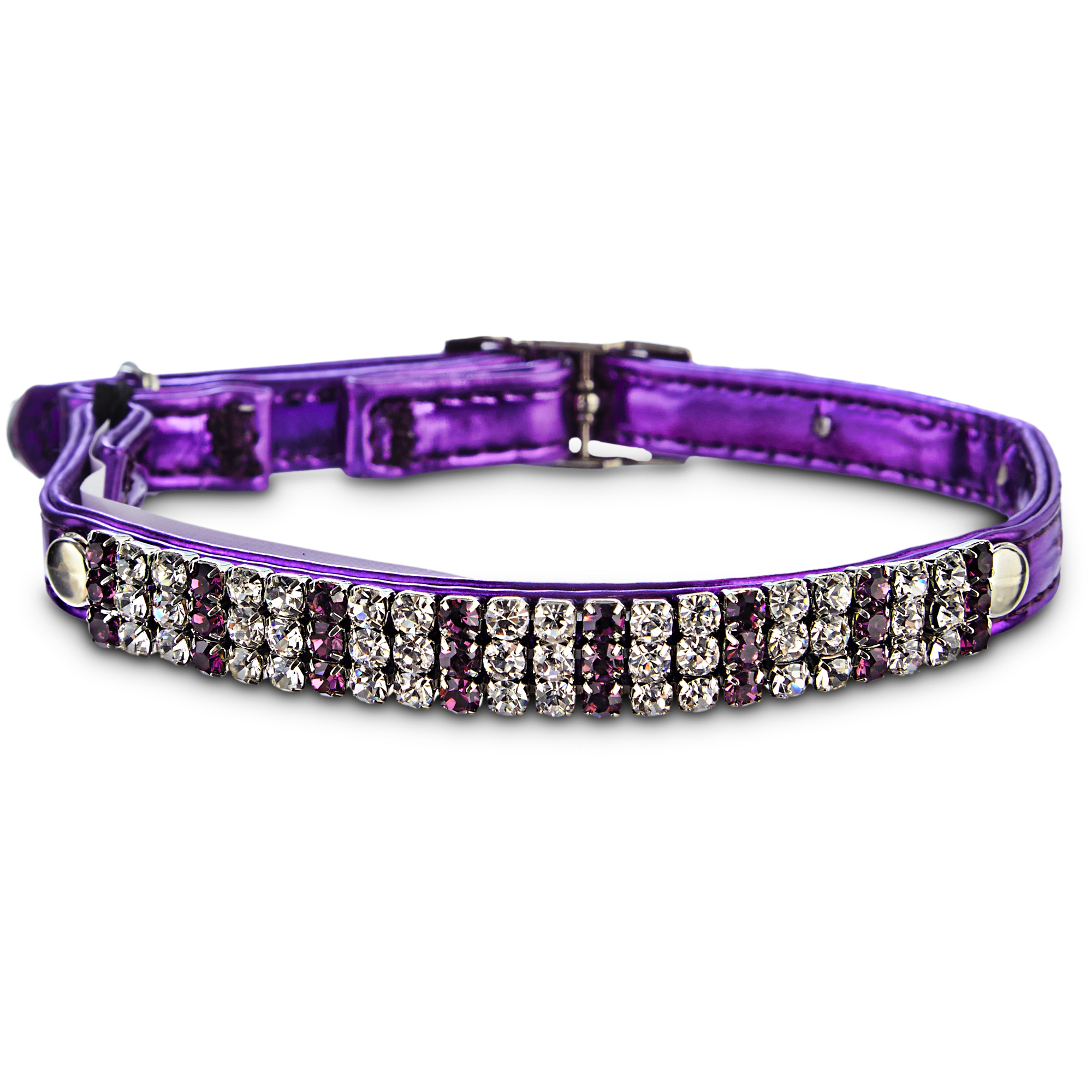 lilac cat collar