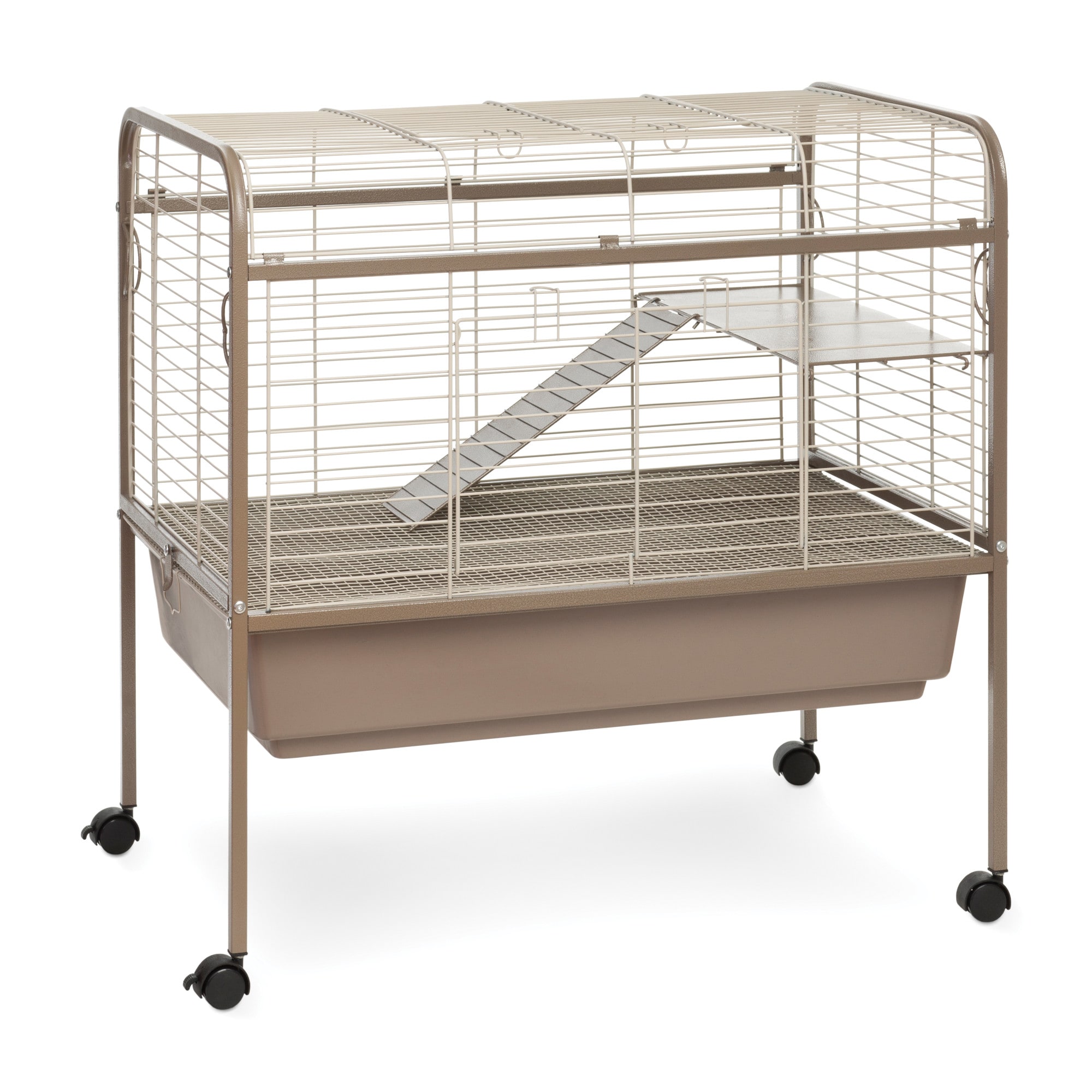 Prevue Pet Products Frisky Ferret Cage with Stand, Brown