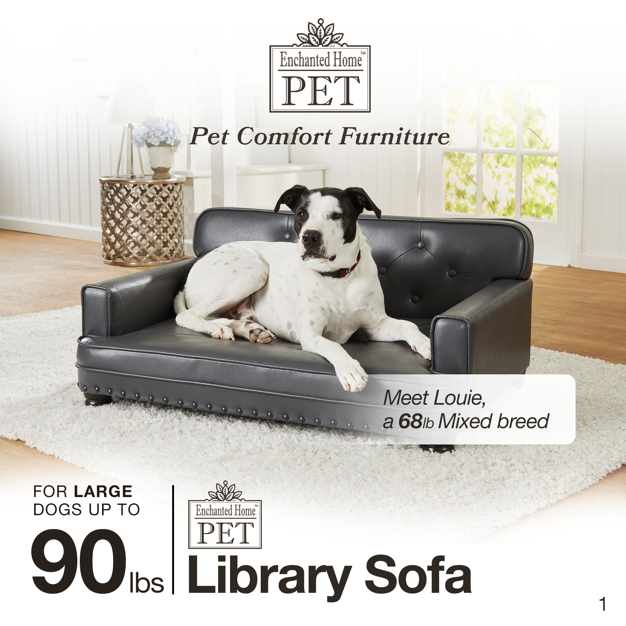 Enchanted home pet 2025 library sofa dog bed