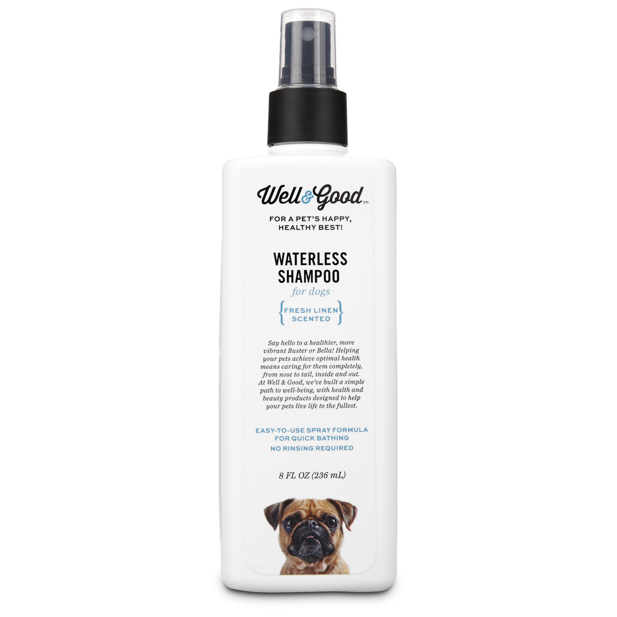 UPC 800443979068 product image for Well & Good Waterless Shampoo Dog Spray, 8 fl. Oz., 8 FZ | upcitemdb.com