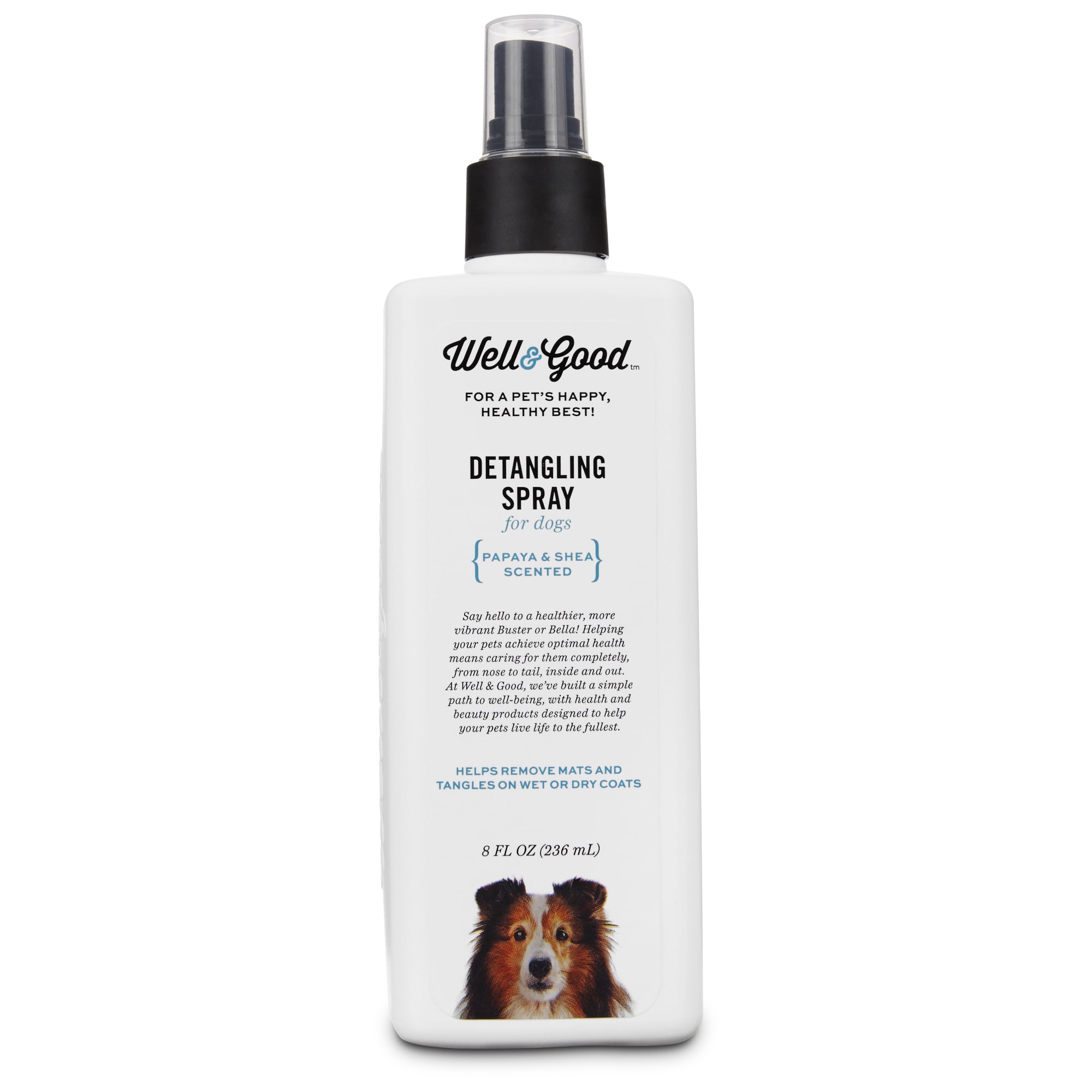 dog dematting spray